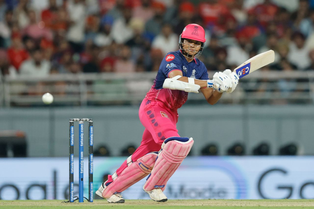 Yashasvi Jaiswal made a big start in the powerplay, Punjab Kings vs Rajasthan Royals, IPL 2026, New Chandigarh, April 28, 2026