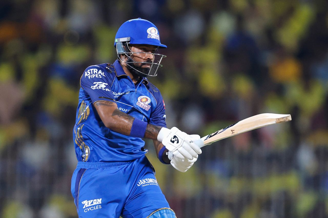 Hardik Pandya struggled in the middle overs, Chennai Super Kings vs Mumbai Indians, IPL 2026, Chennai, May 02, 2026