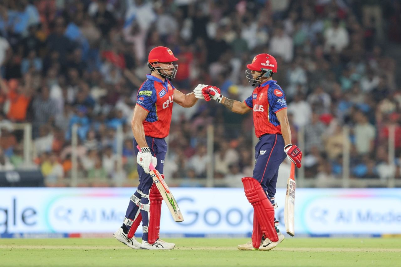 Marcus Stoinis and Suryansh Shedge revived PBKS with a 79-run stand, Gujarat Titans vs Punjab Kings, IPL 2026, Ahmedabad, May 3, 2026