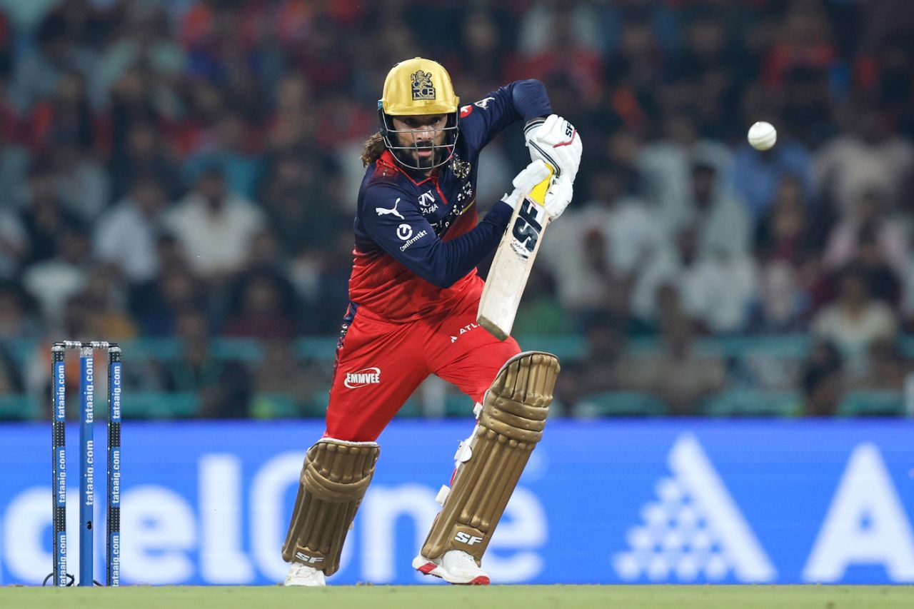 Rajat Patidar guided RCB through the middle overs, Lucknow Super Giants vs Royal Challengers Bengaluru, IPL 2026, Lucknow, May 7, 2026