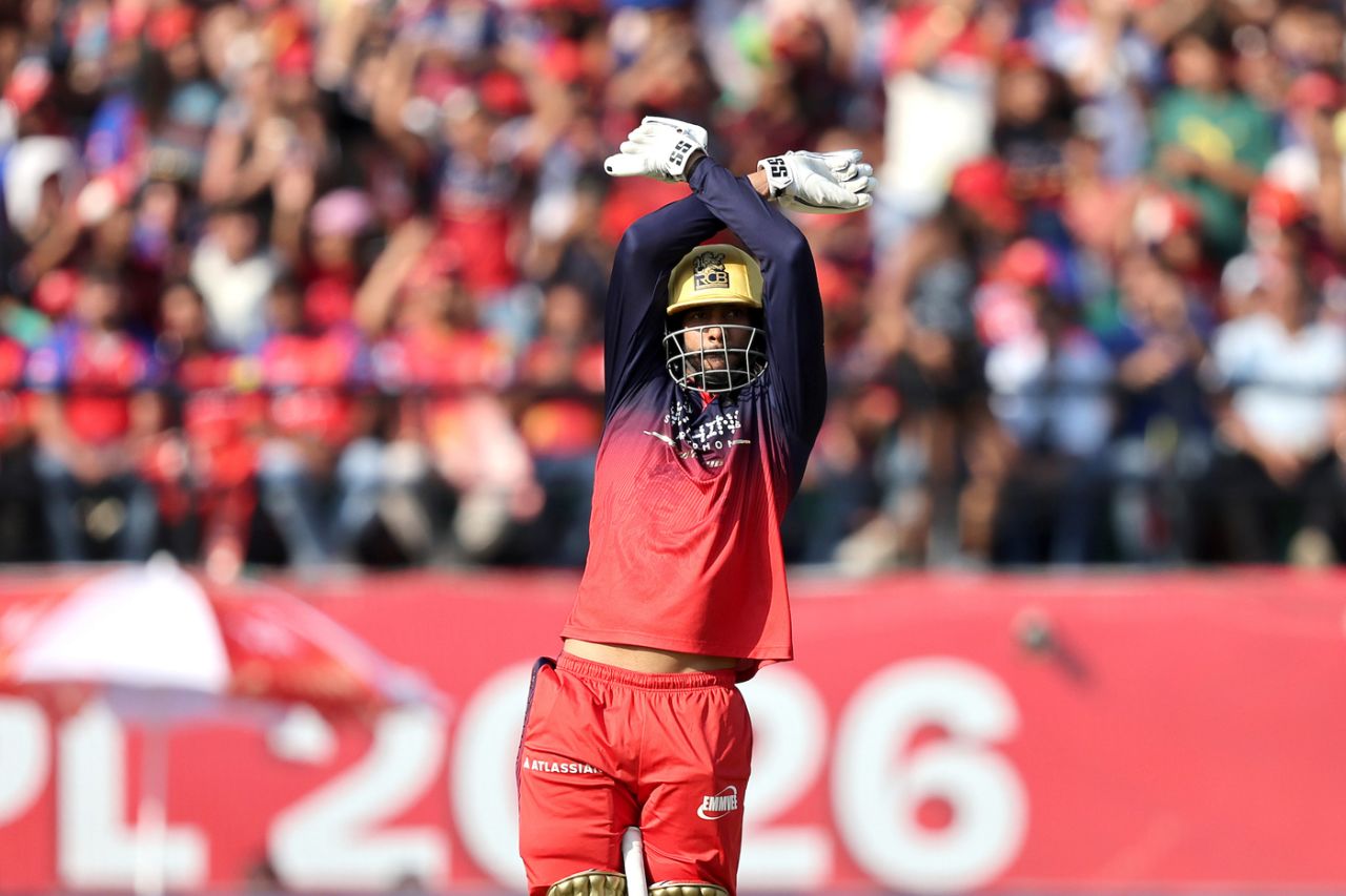 Venkatesh Iyer brought up a rollicking half-century, Punjab Kings vs Royal Challengers Bengaluru, IPL 2026, Dharamsala, May 17, 2026