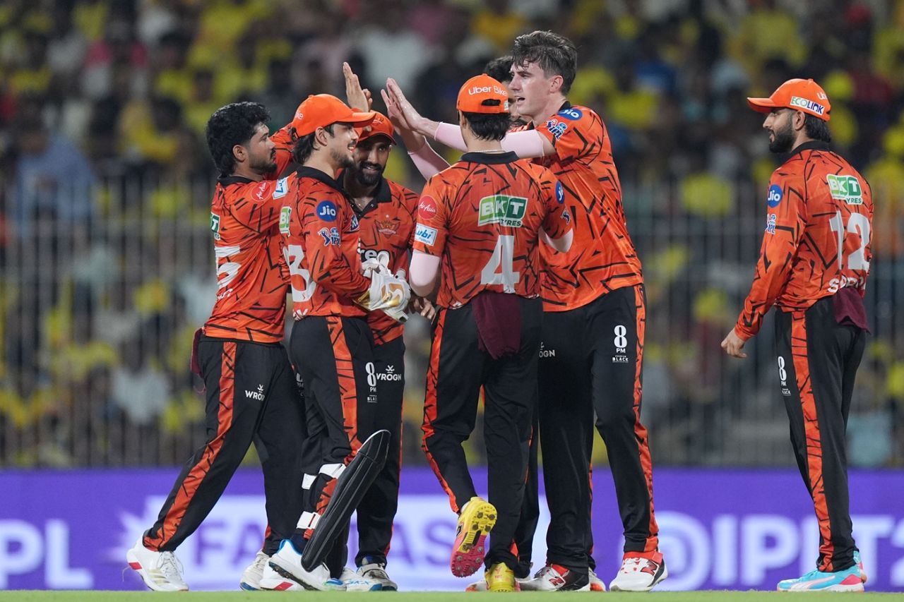 Pat Cummins struck three times in his first three overs, Chennai Super Kings vs Sunrisers Hyderabad, IPL 2026, Chennai, May 18, 2026