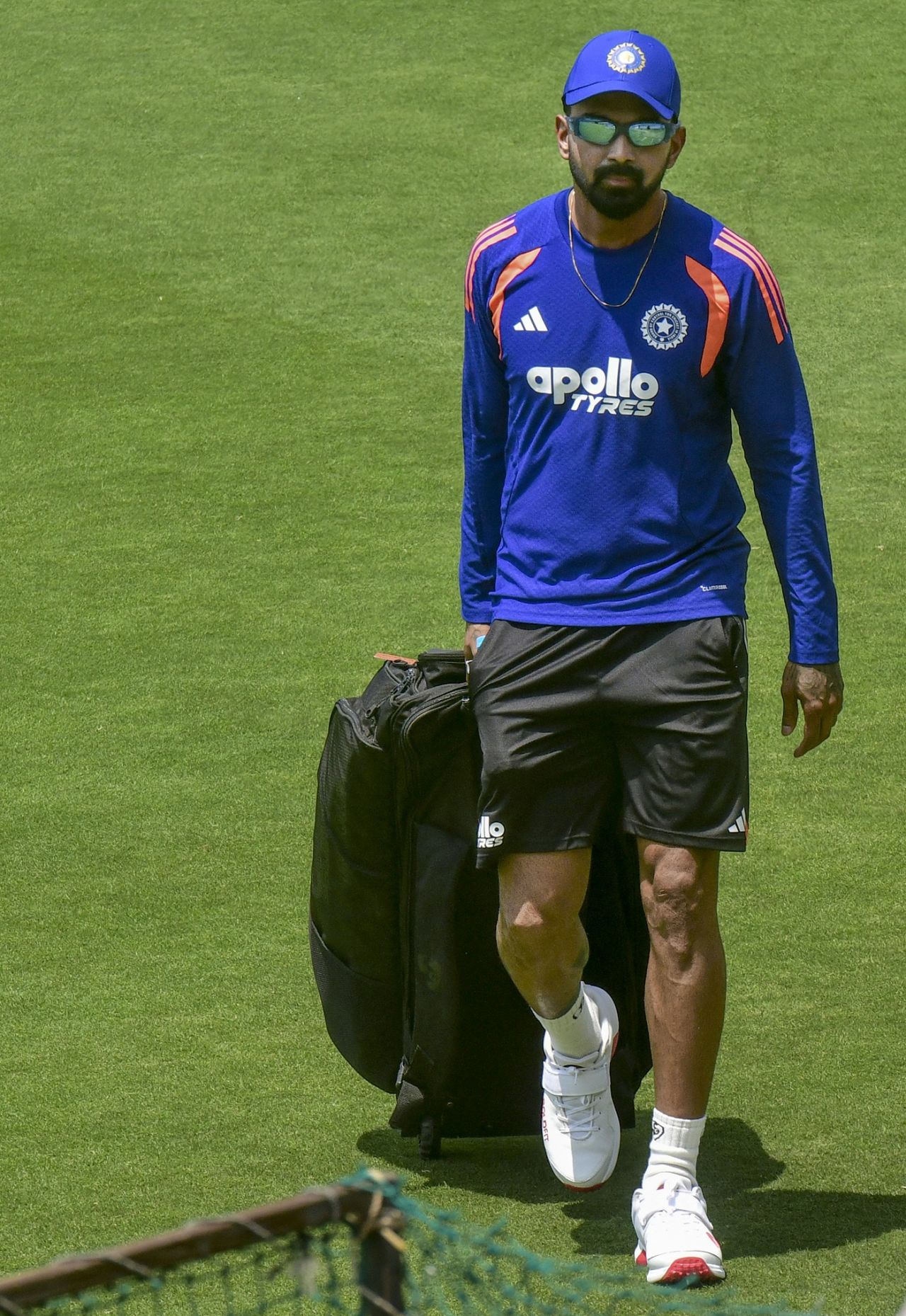 KL Rahul arrives for a training session, New Chandigarh, June 2, 2026