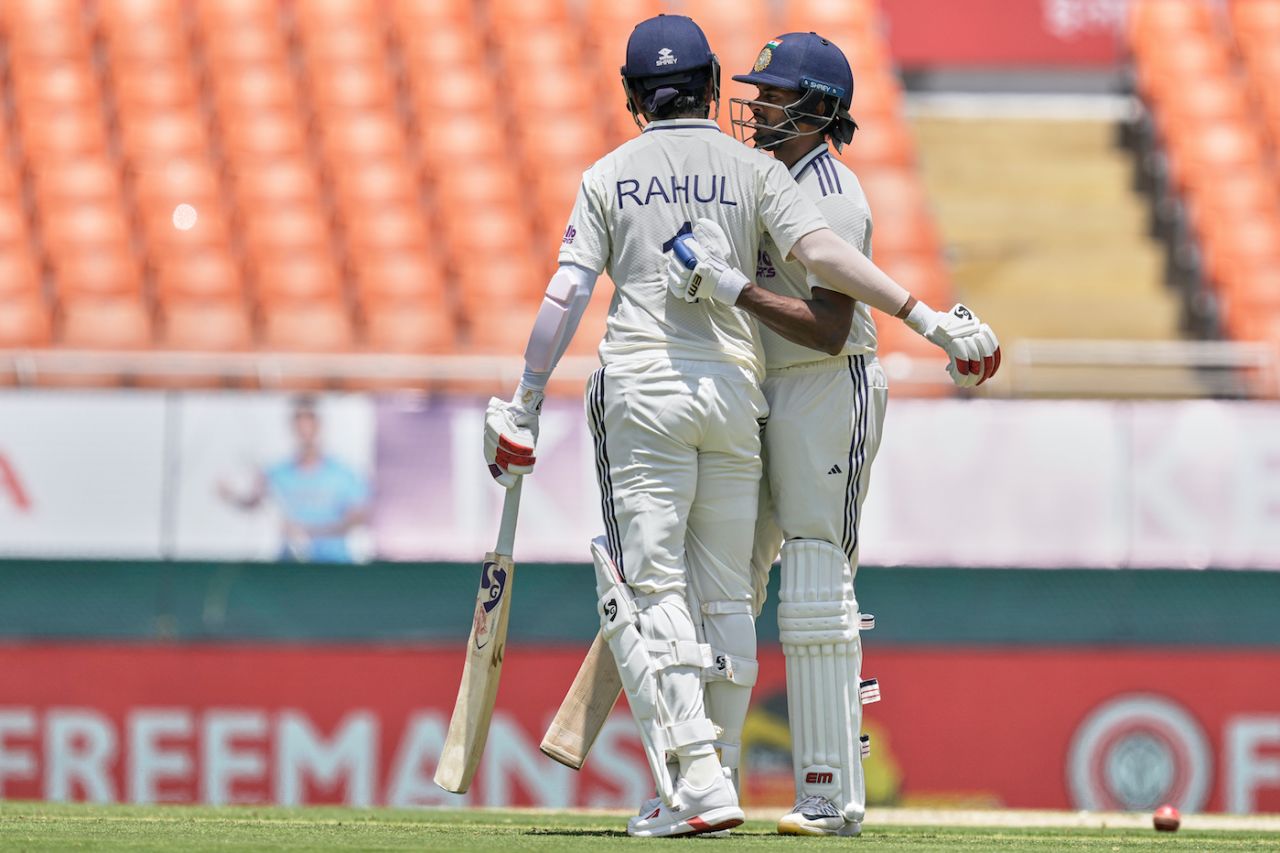 KL Rahul and B Sai Sudharsan had a big partnership, India vs Afghanistan, Only Test, New Chandigarh, 1st Day, June 06, 2026