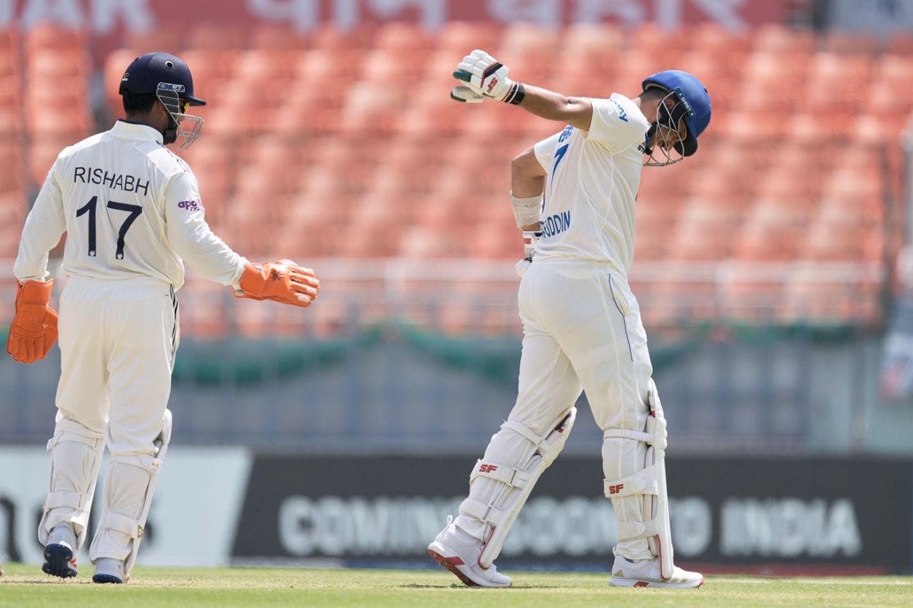 Sharafuddin Ashraf struggled with a groin injury, India vs Afghanistan, Only Test, 3rd day, New Chandigarh, June 8, 2026