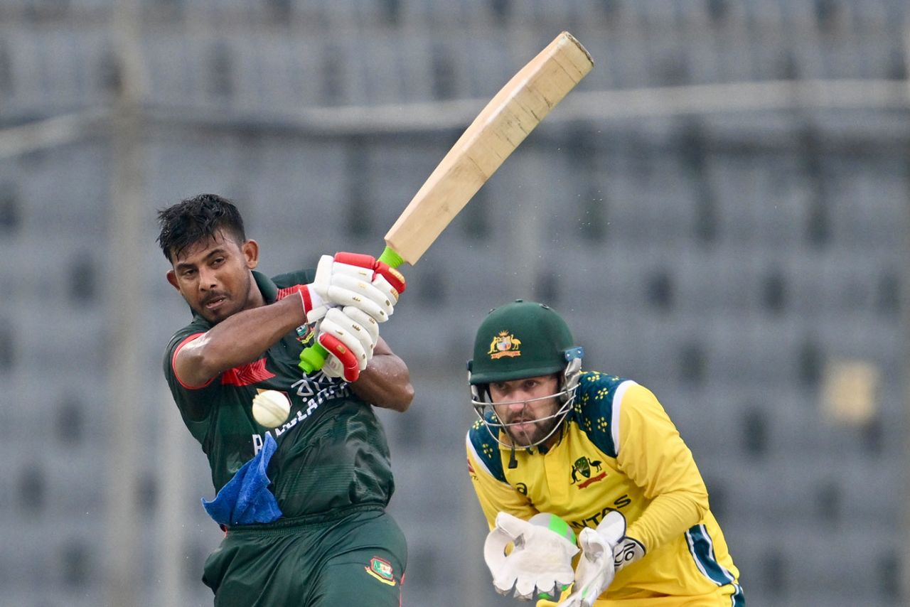 Mosaddek Hossain made an impressive return to the side, Bangladesh vs Australia, 1st ODI, Mirpur, June 9, 2026