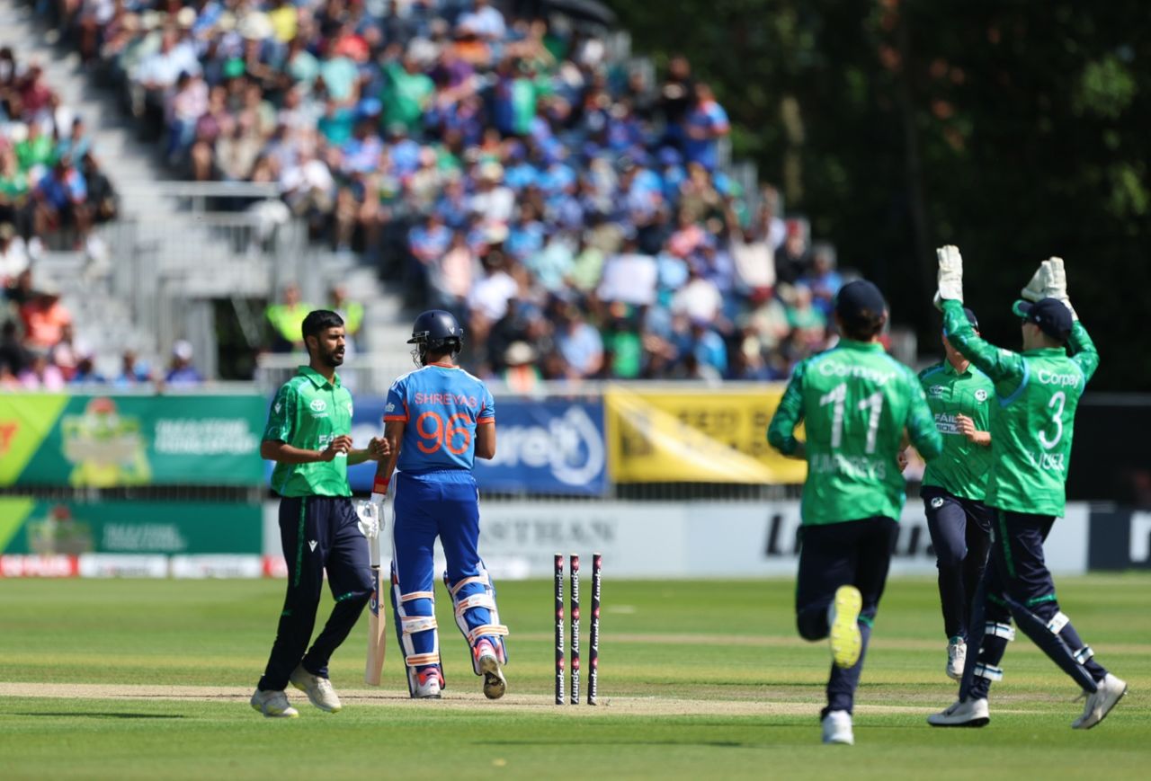 Jai Moondra rocked India early once more, Ireland vs India, 2nd T20I, Belfast, June 28, 2026