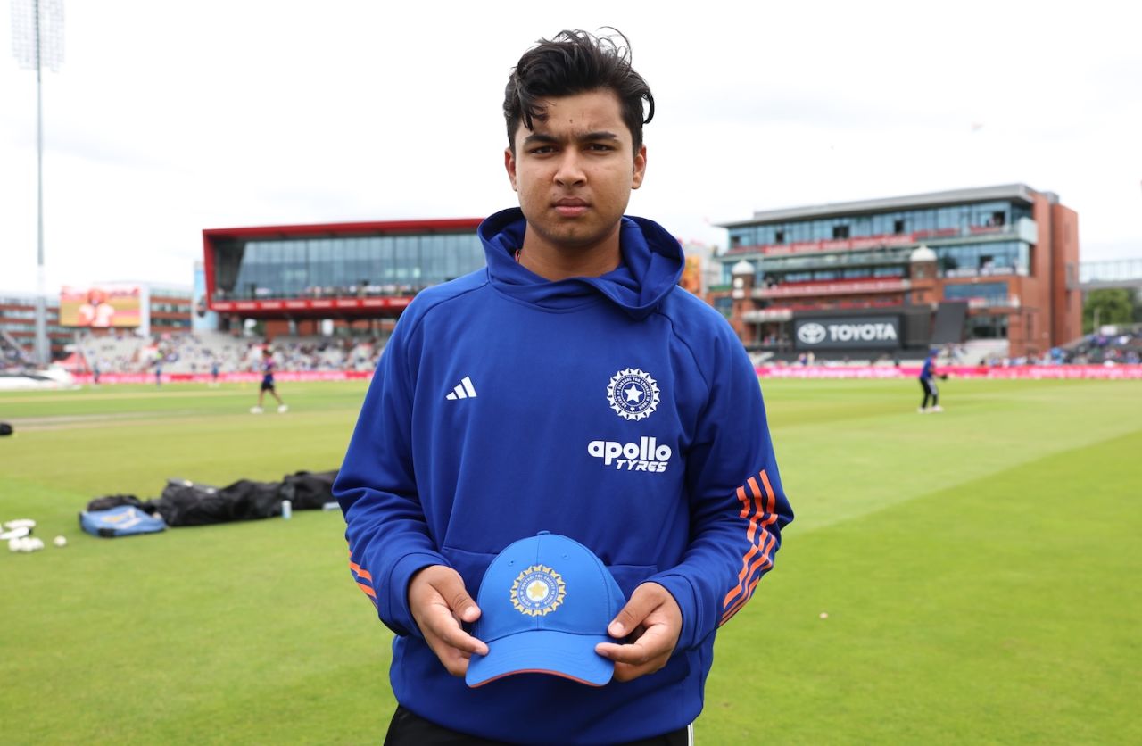 Vaibhav Sooryavanshi got his India cap at 15 years and 99 days, England vs India, 2nd T20I, Manchester, July 4, 2026