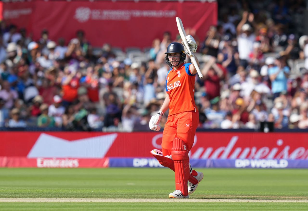 Nat Sciver-Brunt was the only half-centurion of the innings, England vs Australia, T20 World Cup final, Lord's, London, July 5, 2026
