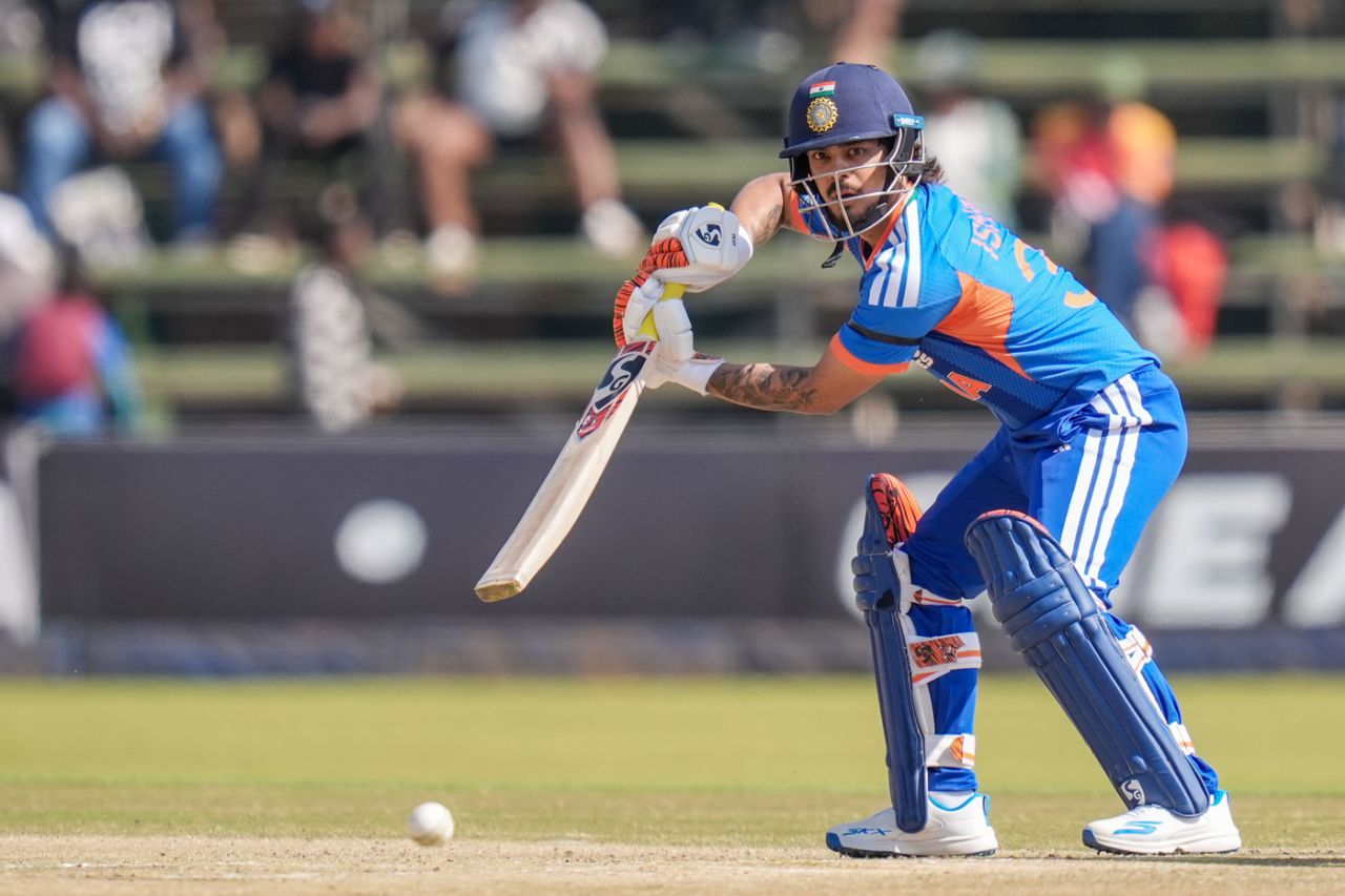 Ishan Kishan made a half-century, Zimbabwe vs India, 2nd T20I, Harare, July 25, 2026