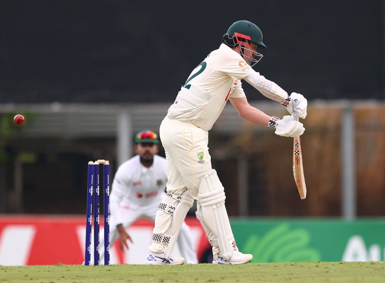 Travis Head dragged on shortly after drinks, Australia vs Bangladesh, 1st Test, Darwin, 1st day, August 13, 2026