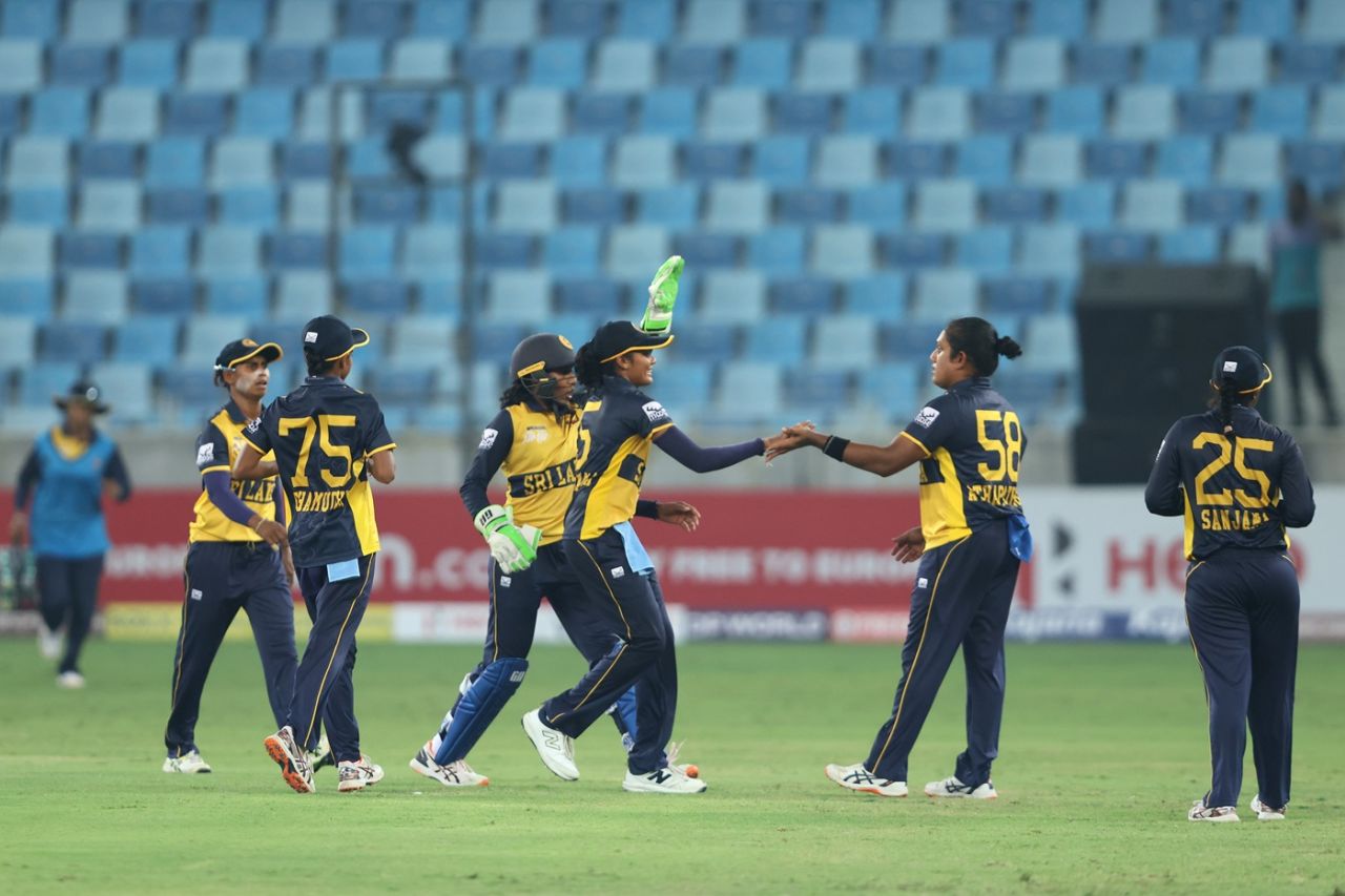 කාන්තා ආසියානු කුසලානය -   UAE  පරදා ශ්‍රි ලංකා කණ්ඩායම කඩුළු 09ක විශිෂ්ඨ ජයග්‍රහණයක් වාර්තා කරයි!