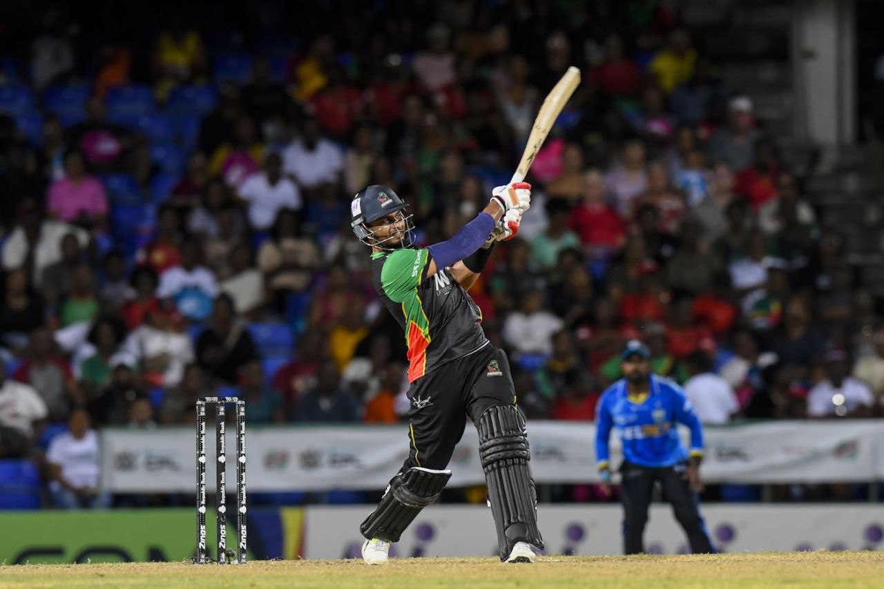 Dasun Shanaka hit 12 sixes in his innings, St Kitts and Nevis Patriots vs St Lucia Kings, CPL 2026, Basseterre, September 3, 2026