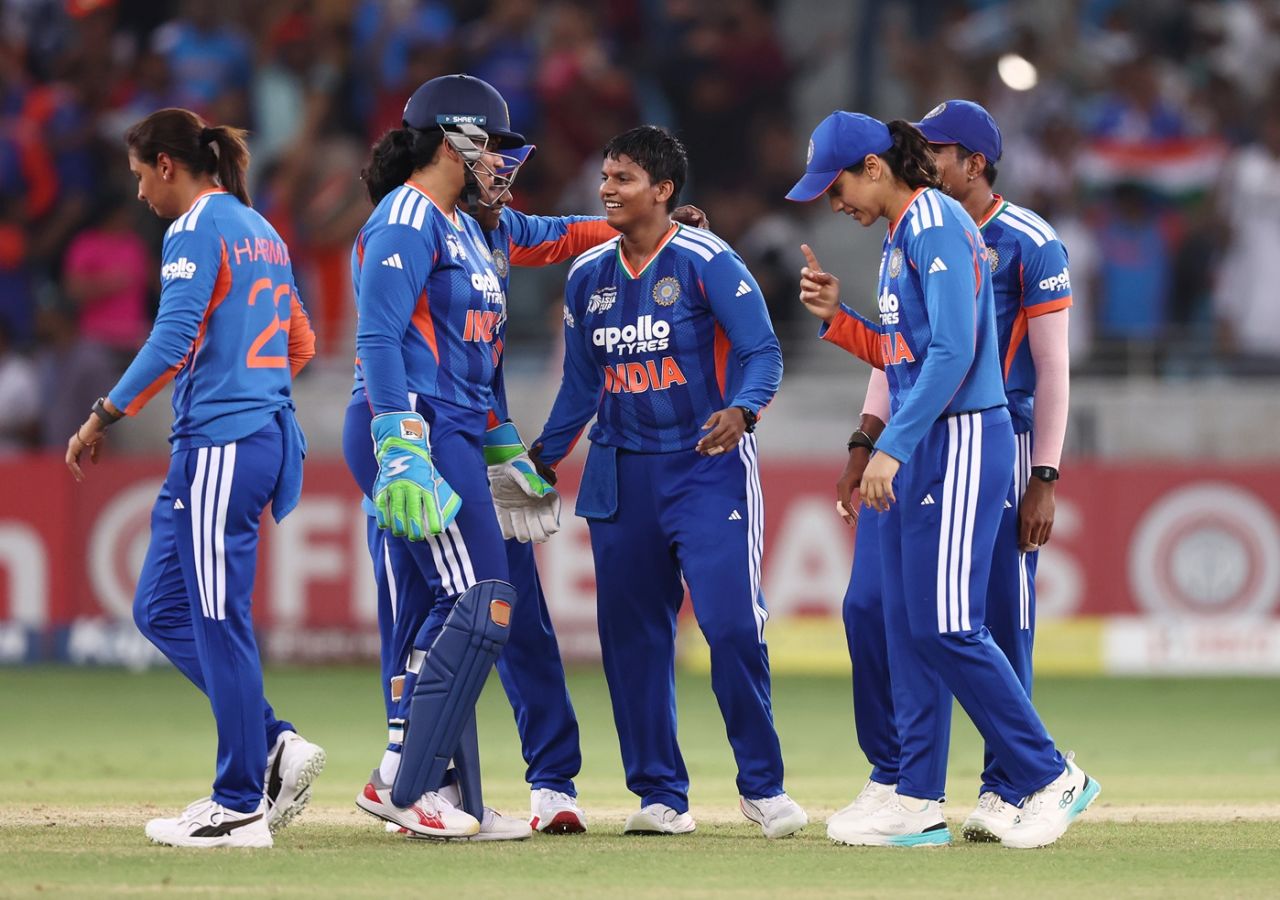 Deepti Sharma got Chamari Athapaththu and Vishmi Gunarathne in one over, India vs Sri Lanka, final, Women's T20 Asia Cup, Dubai, September 13, 2026