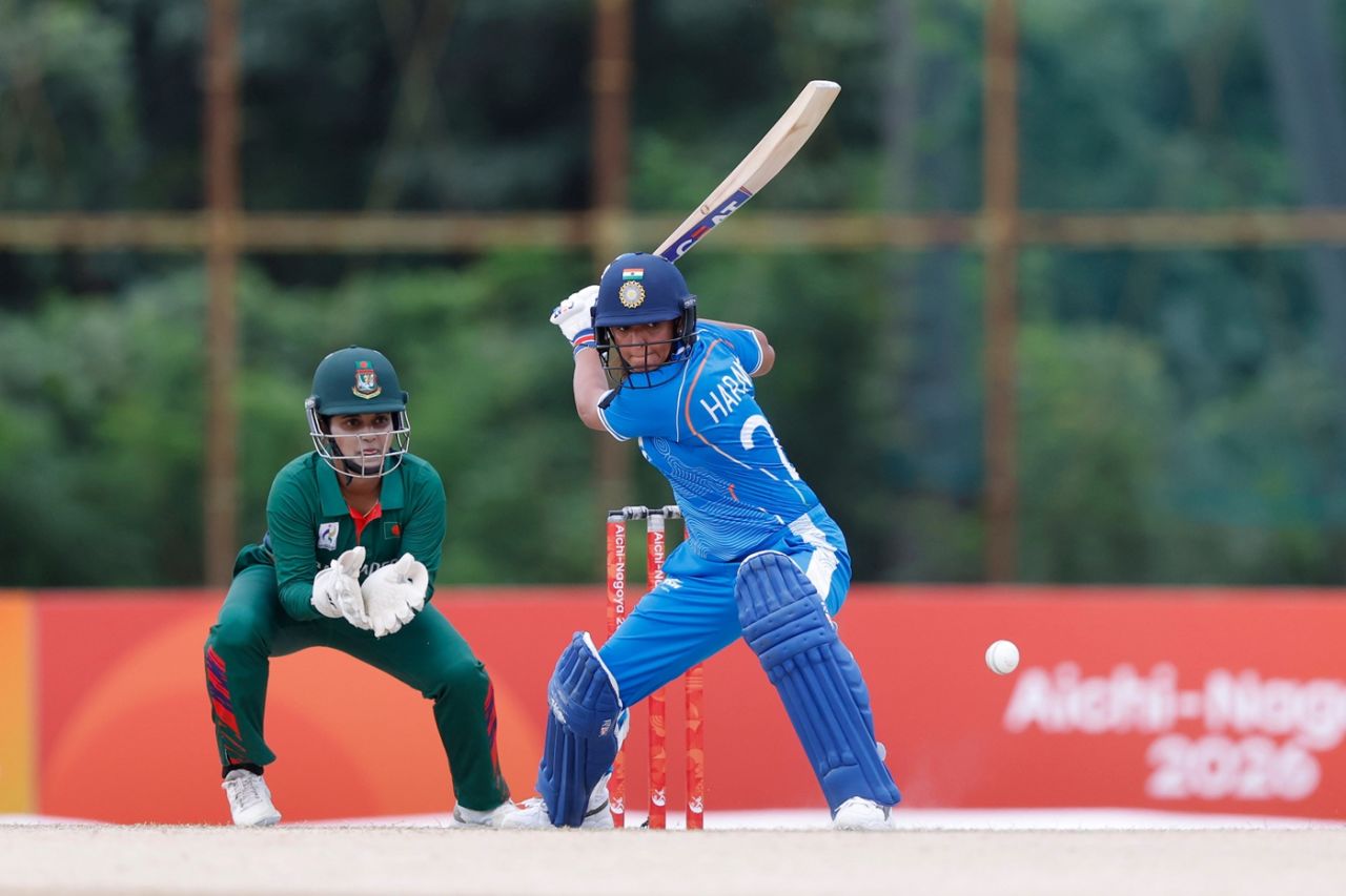 Harmanpreet Kaur looked fluent on Sunday, Bangladesh vs Inda, Asian Games 2026, Nisshin, September 20, 2026