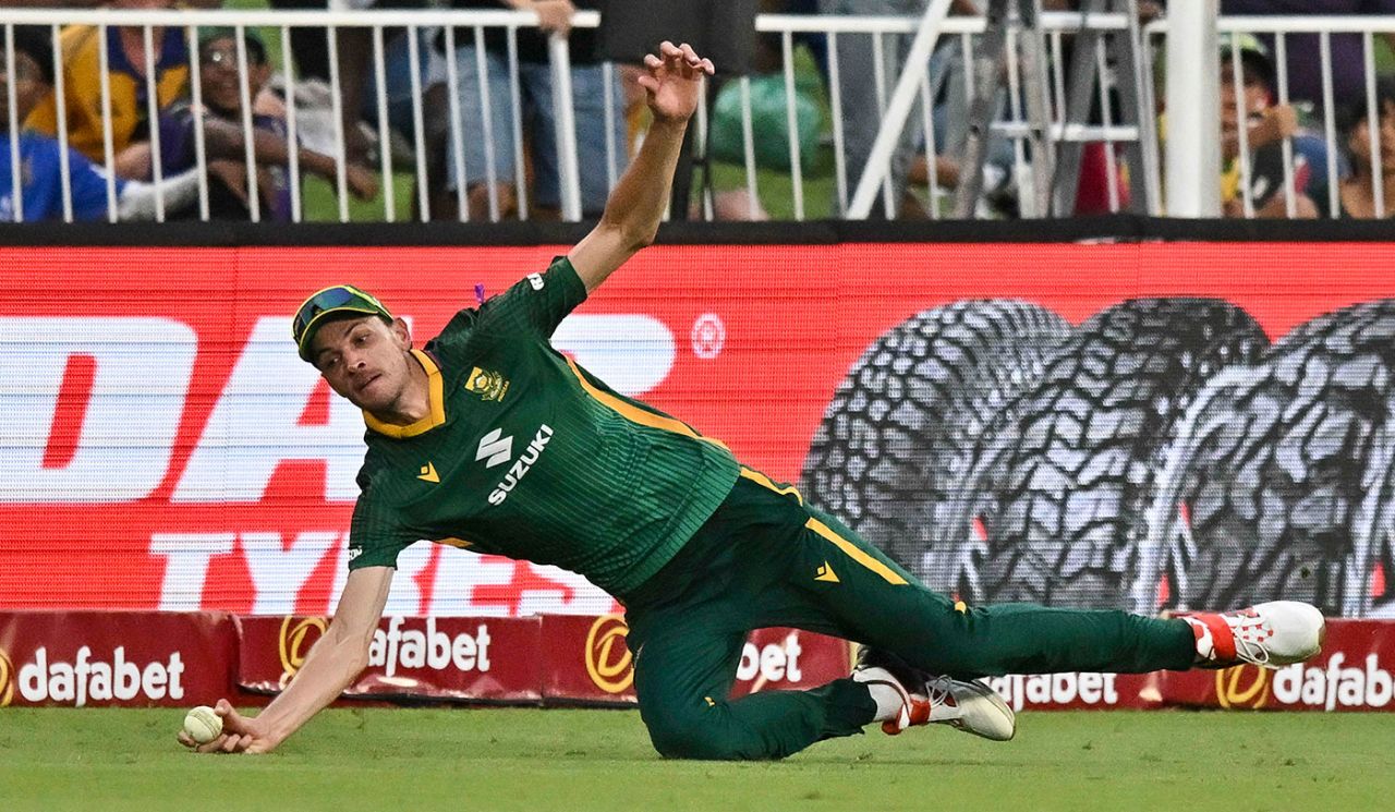 Marco Jansen took a spectacular catch in the deep, South Africa vs Australia, 1st ODI, Durban, September 24, 2026