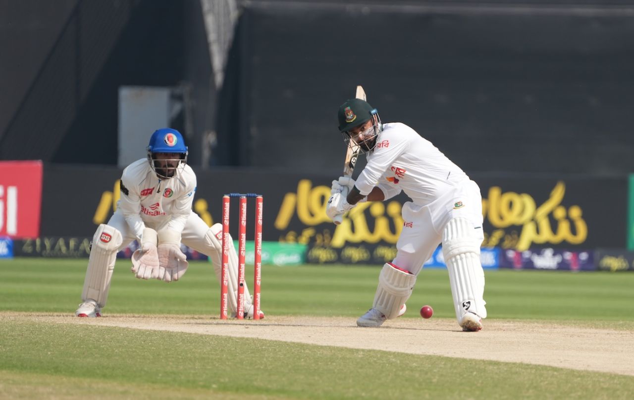 Litton Das batted aggressively, Afghanistan vs Bangladesh, Only Test, Abu Dhabi, 4th day, October 12, 2026