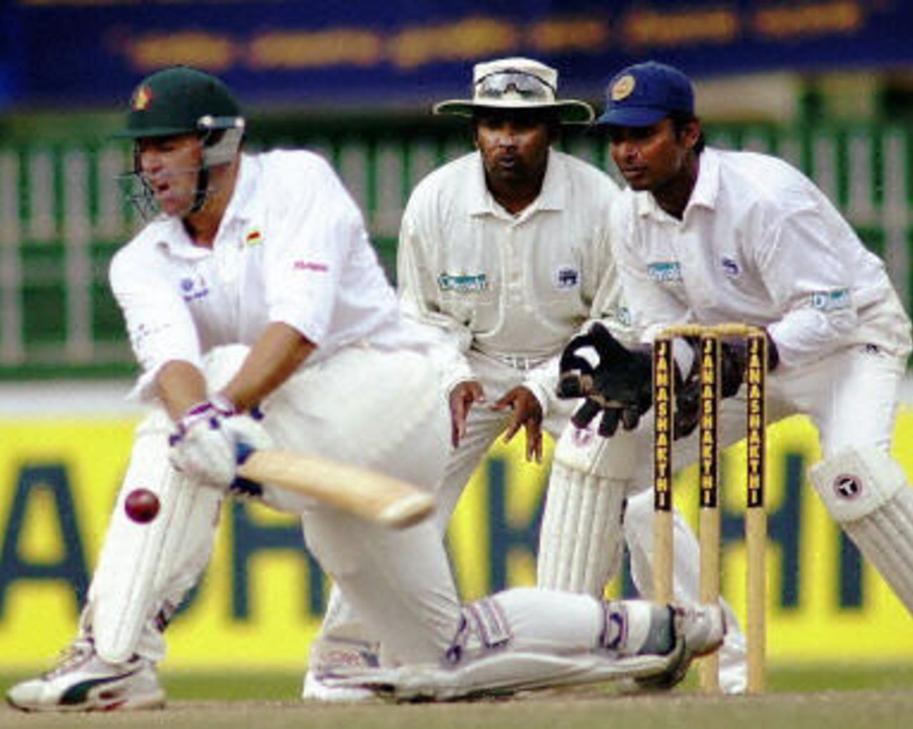 1st Test: Sri Lanka v Zimbabwe at Sinhalees Sports Club in Colombo,Janashakthi National Test Series Dec 2001-Jan 2002.