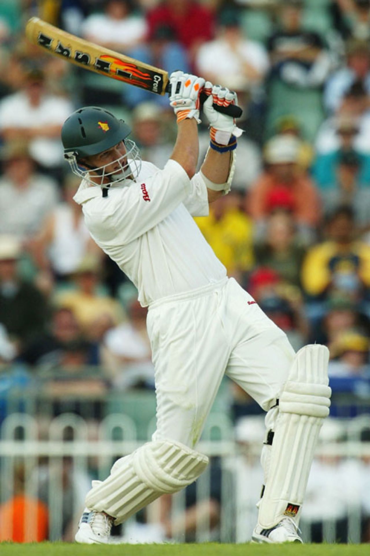 Mark Vermeulen in action against Chairman's XI, Zimbabweans v Chairman's XI, Lilac Hill, Perth, October 1, 2003