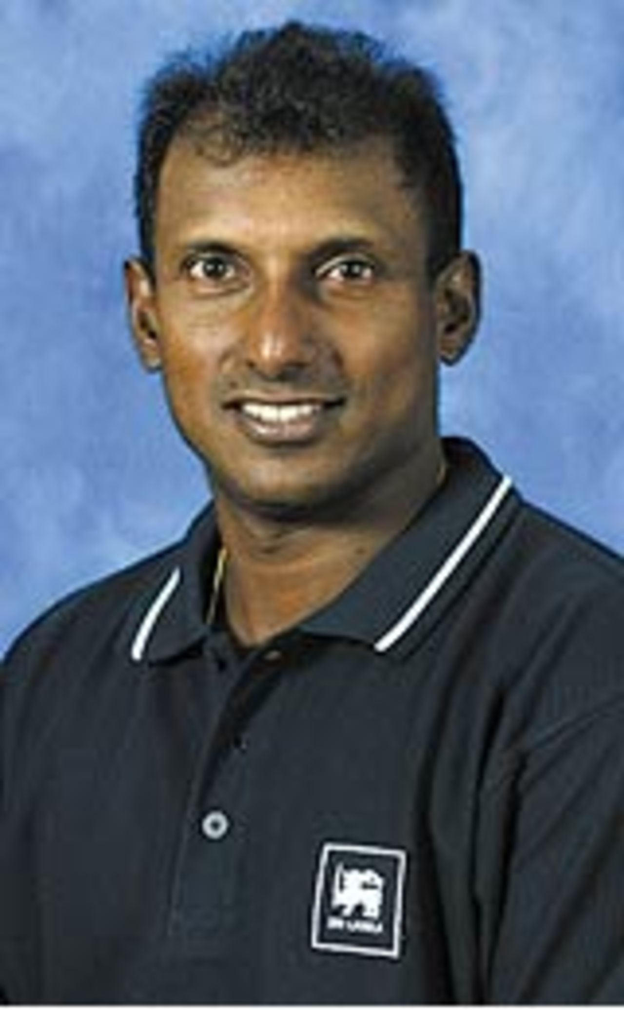 Aravinda De Silva before the the ICC Champions Trophy in Colombo, Sri Lanka on September 9, 2002