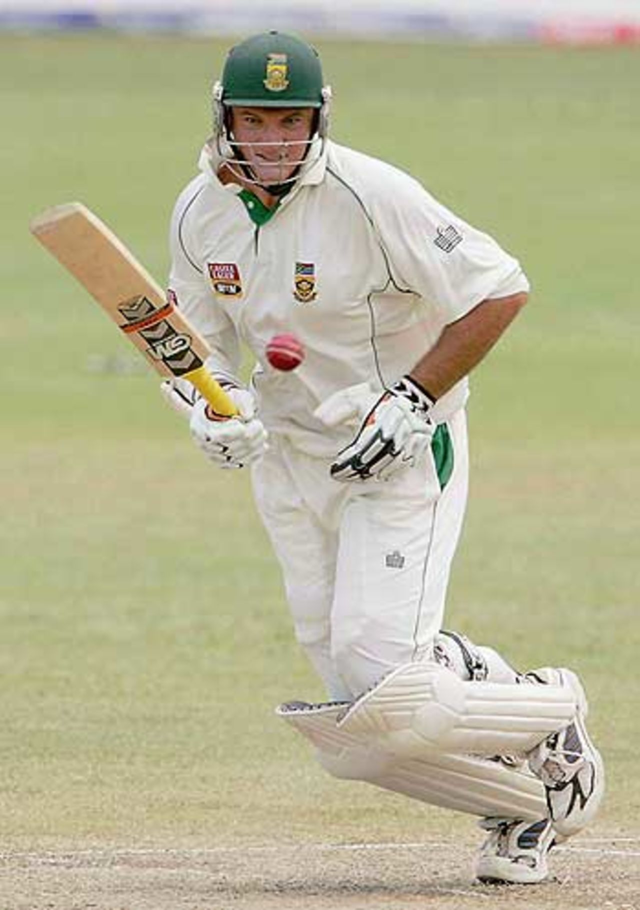 Graeme Smith approaches his hundred on the second day in Barbados, West Indies v South Africa, 3rd Test, April 22, 2005