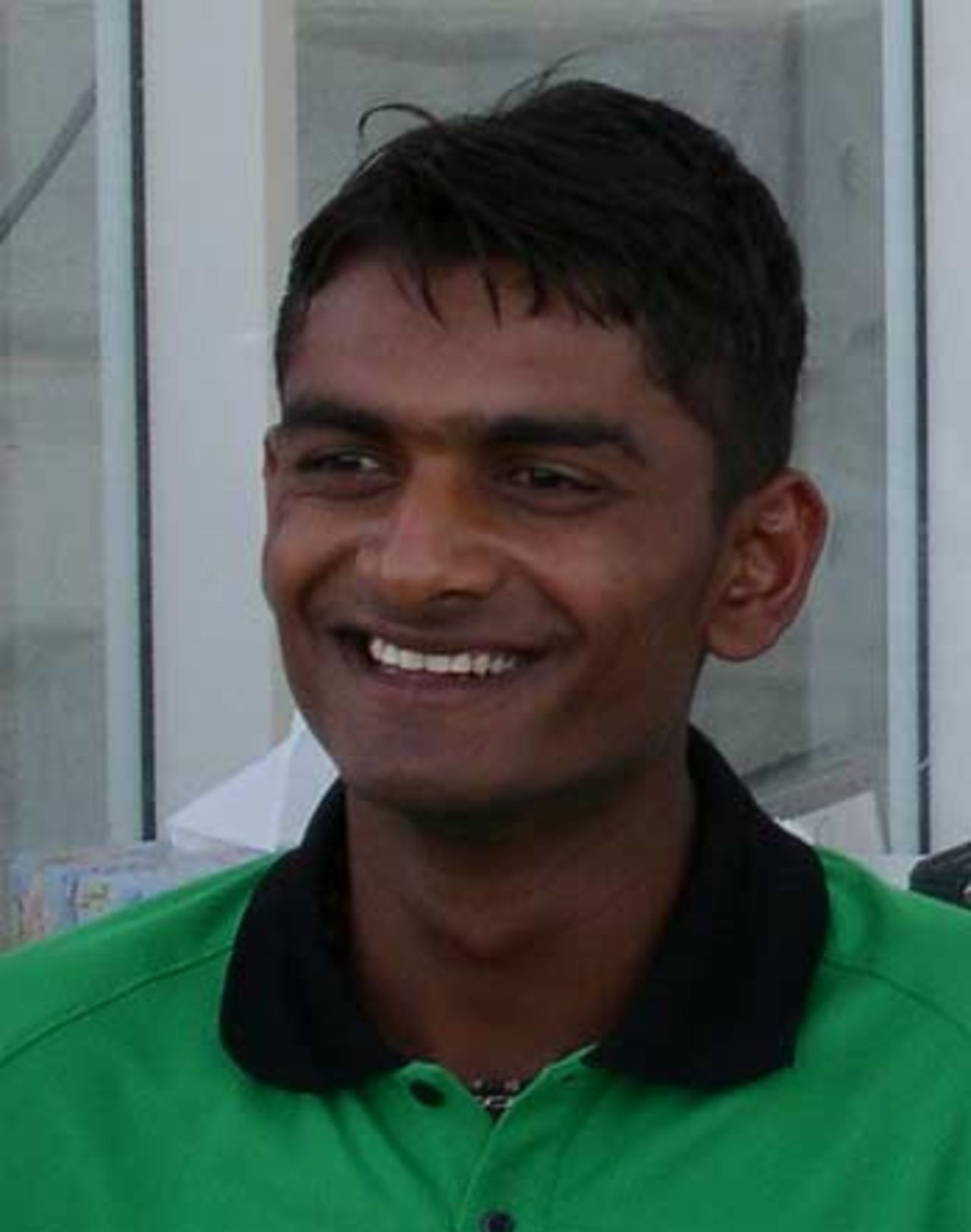 Rajesh Bhudia during the match against Scotland at Abu Dhabi, November 2004