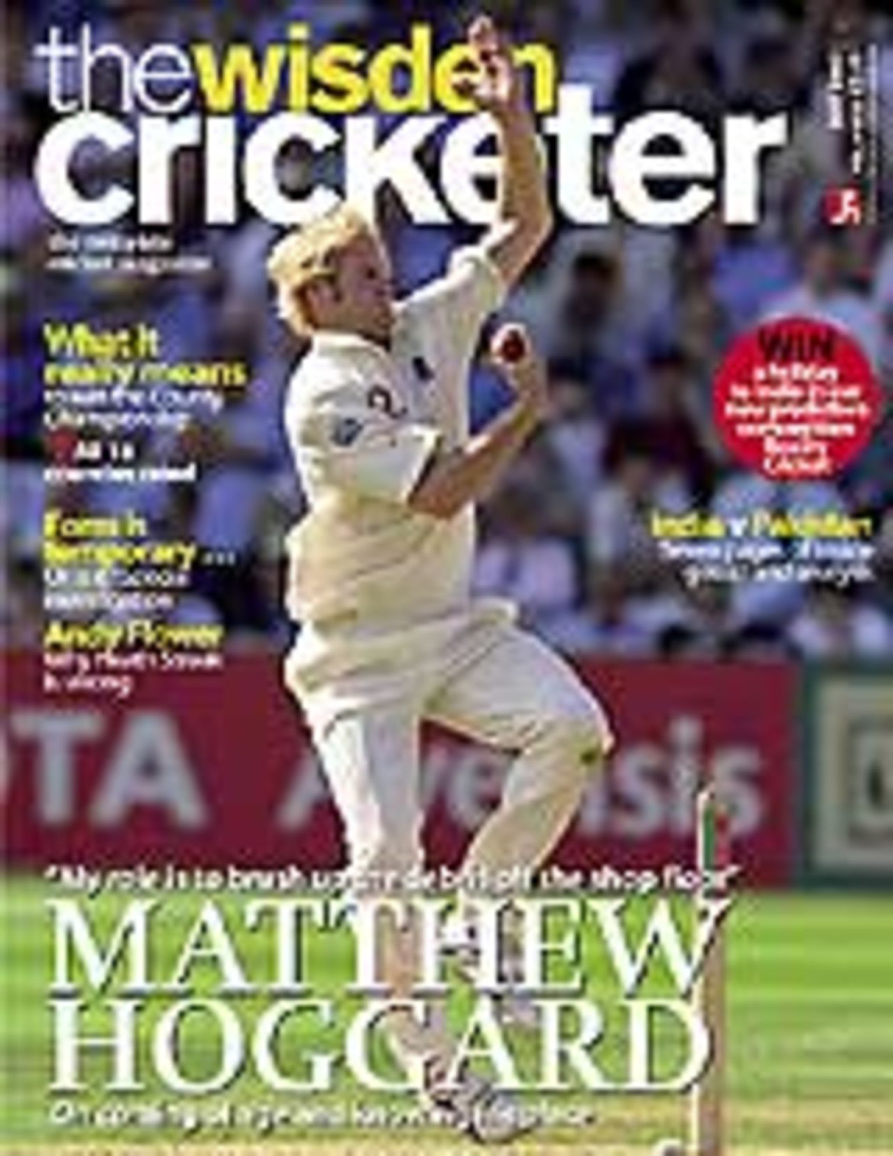 The Wisden Cricketer - May 2005 issue cover
