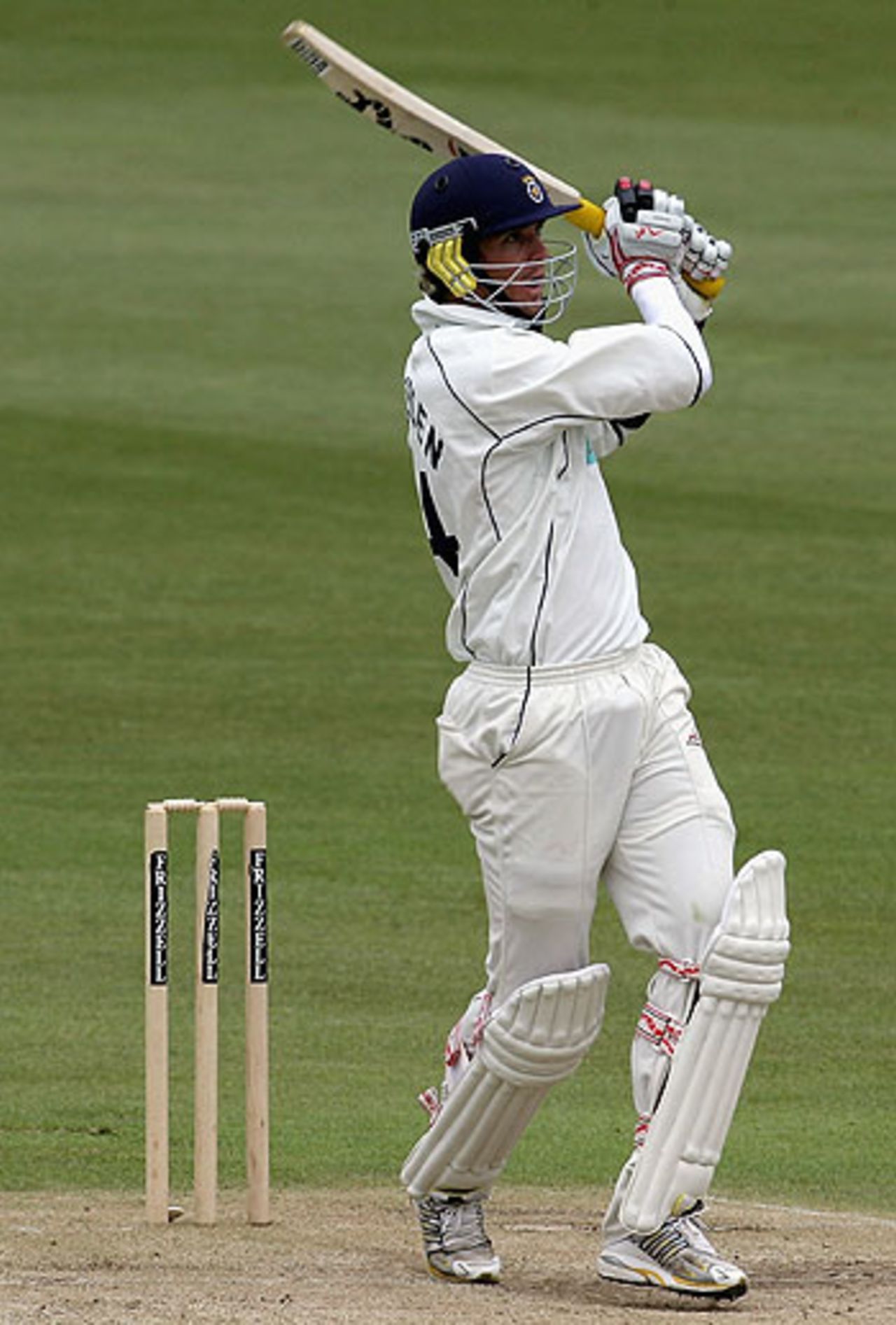 Kevin Pietersen hits out for Hampshire against Kent, May 13, 2005