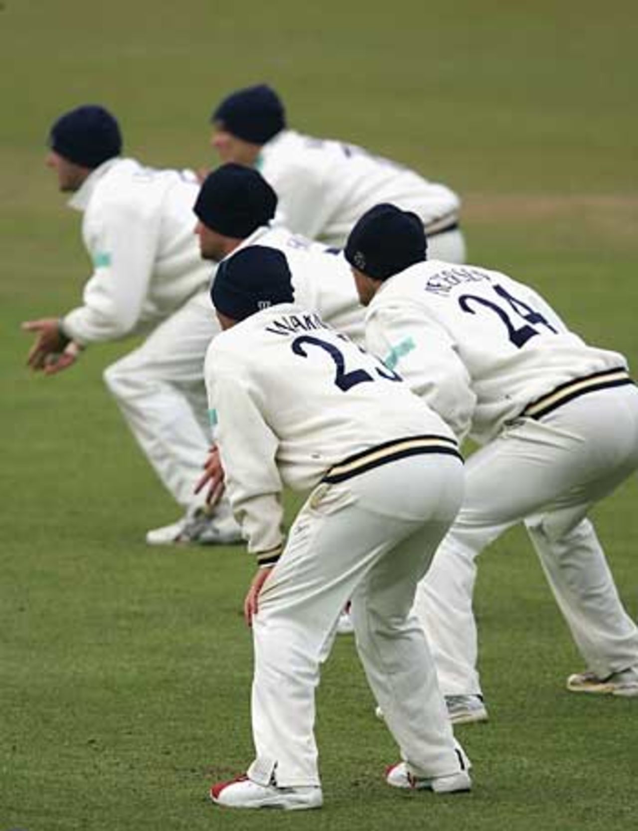 The Hampshire slips feel the chill, Kent v Hampshire, Canterbury, May 14