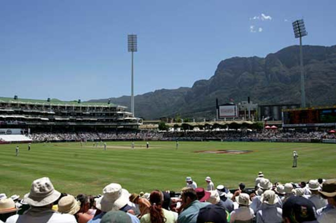 General view of Newlands, Cape Town