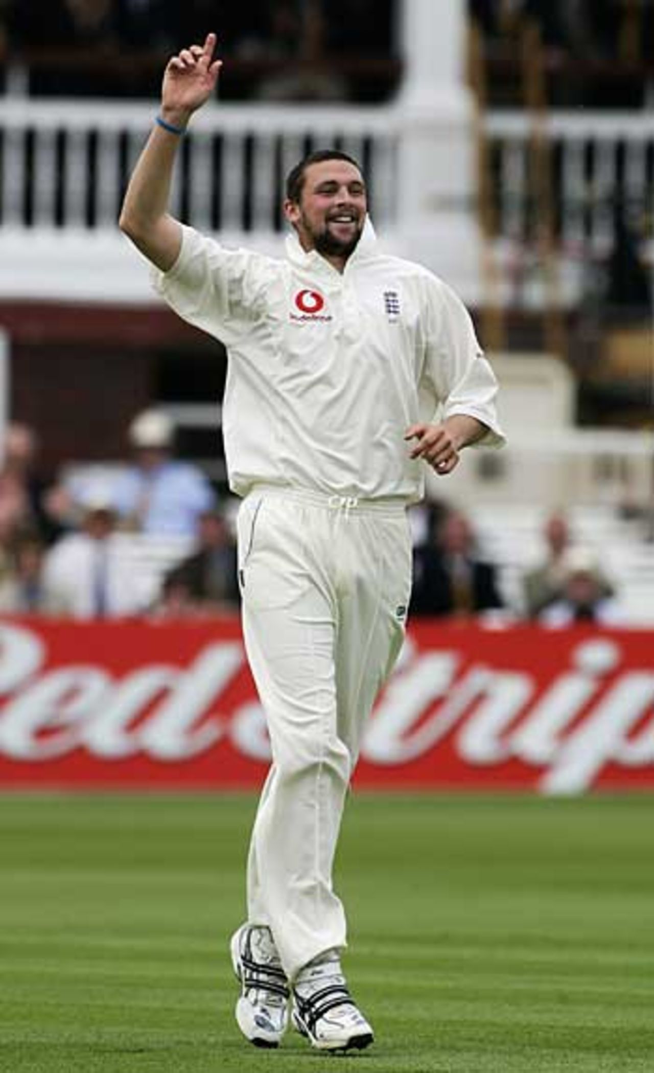 Steve Harmison celebrates dismissing Nafees Iqbal, England v Bangladesh, 1st Test, Lord's, Day 1, May 26