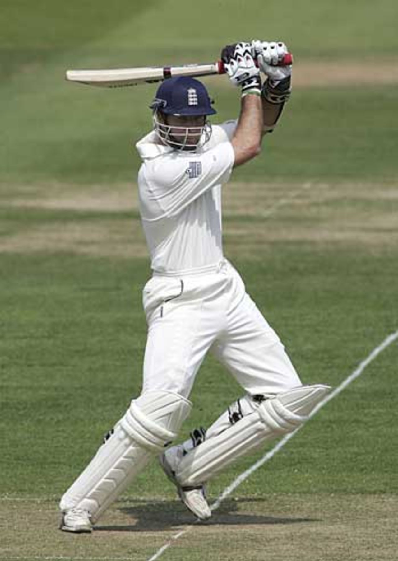 Michael Vaughan drives on the way to his century, England v Bangladesh, 1st Test, Lord's, May 27