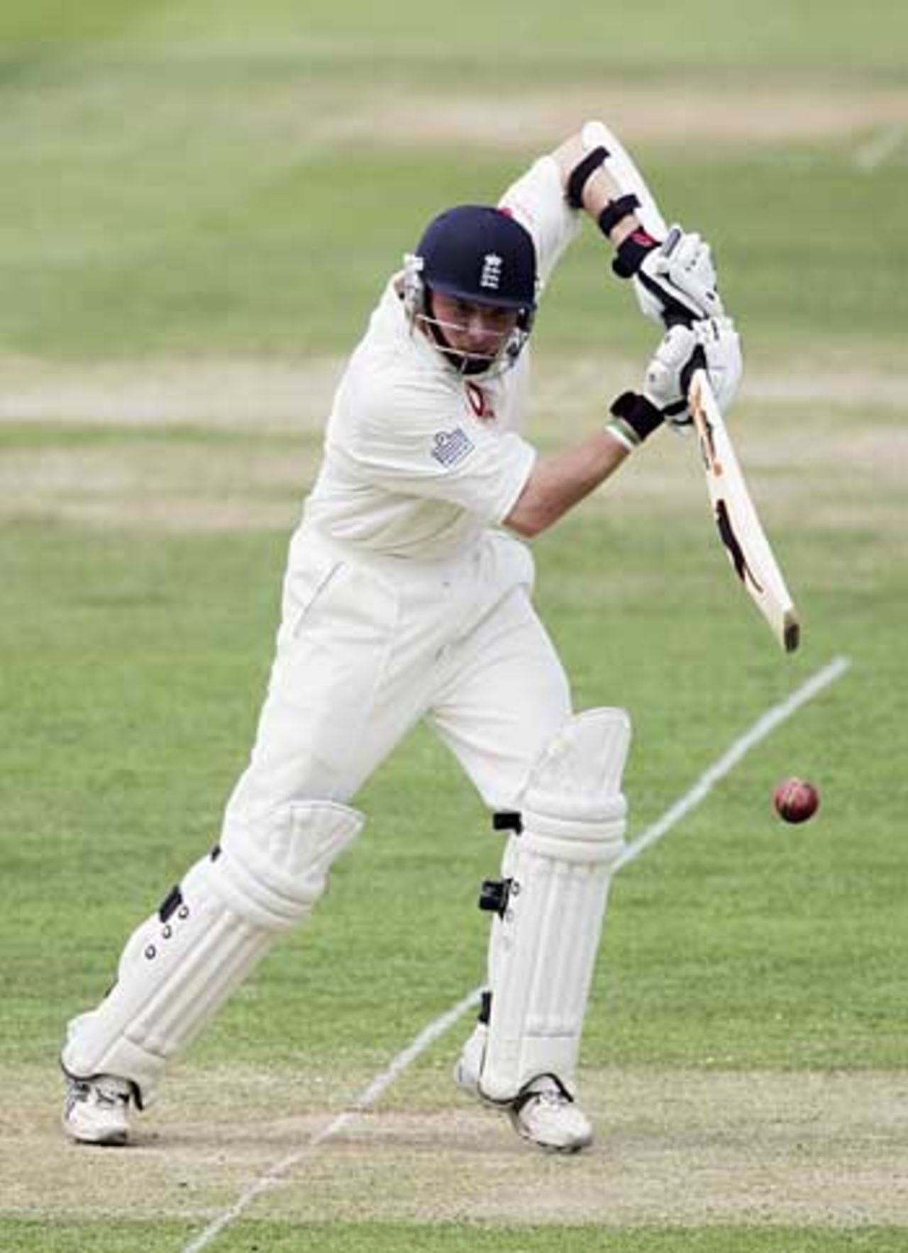 Ian Bell forces through the covers during his unbeaten 65, England v Bangladesh, 1st Test, Lord's, May 27