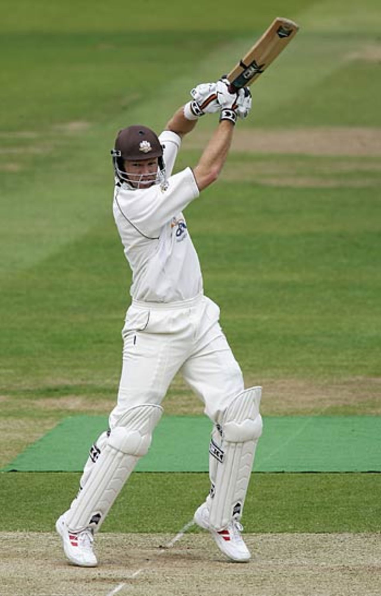 Dominic Thornely on his way to 81, Middlesex v Surrey, Lord's, June 10, 2005
