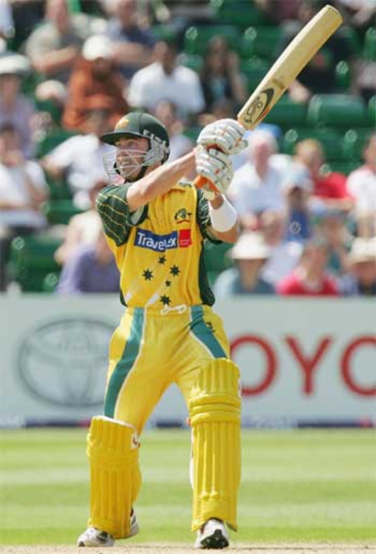 Damien Martyn hits out for Australia, Australia v Bangladesh, NatWest Series, Cardiff, June  18, 2005