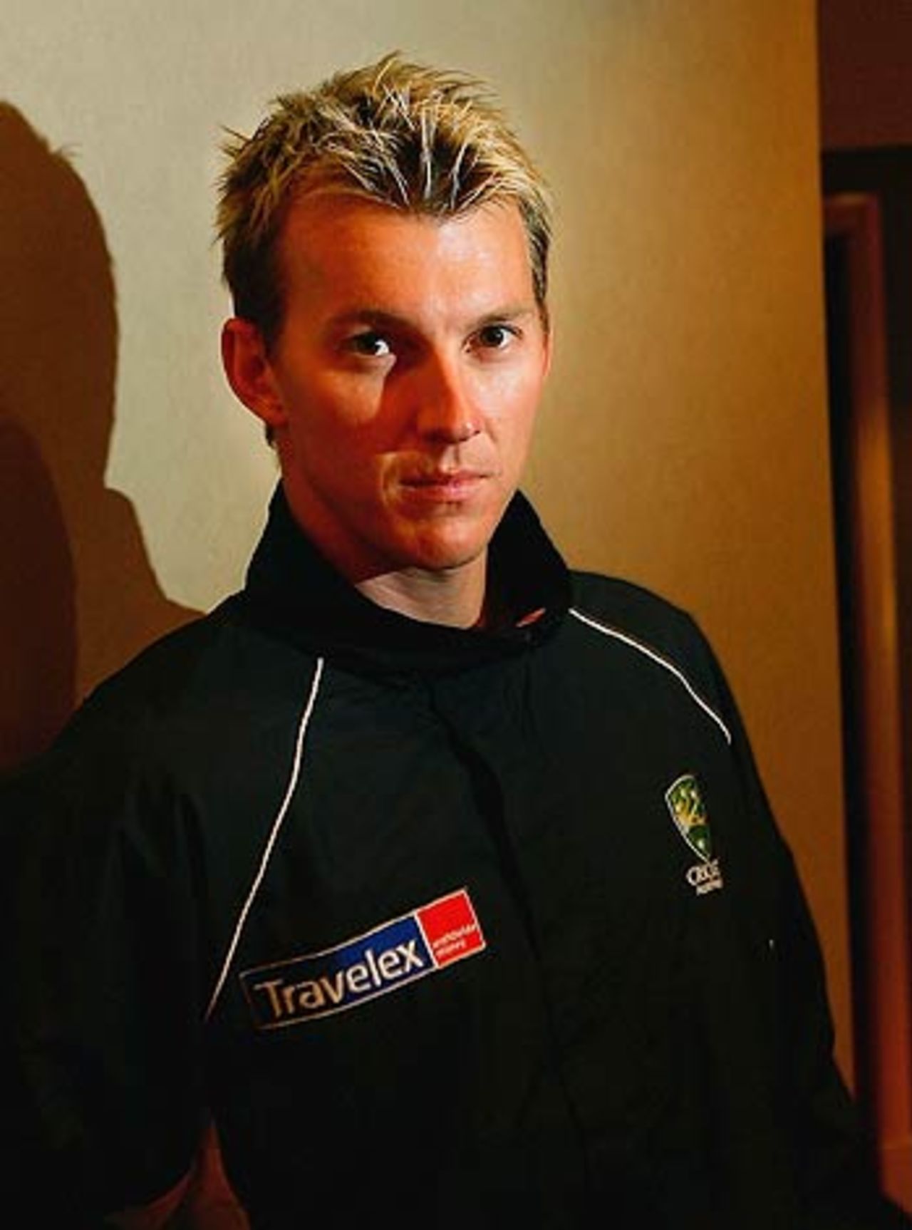 Brett Lee portrait, London, June 24, 2005