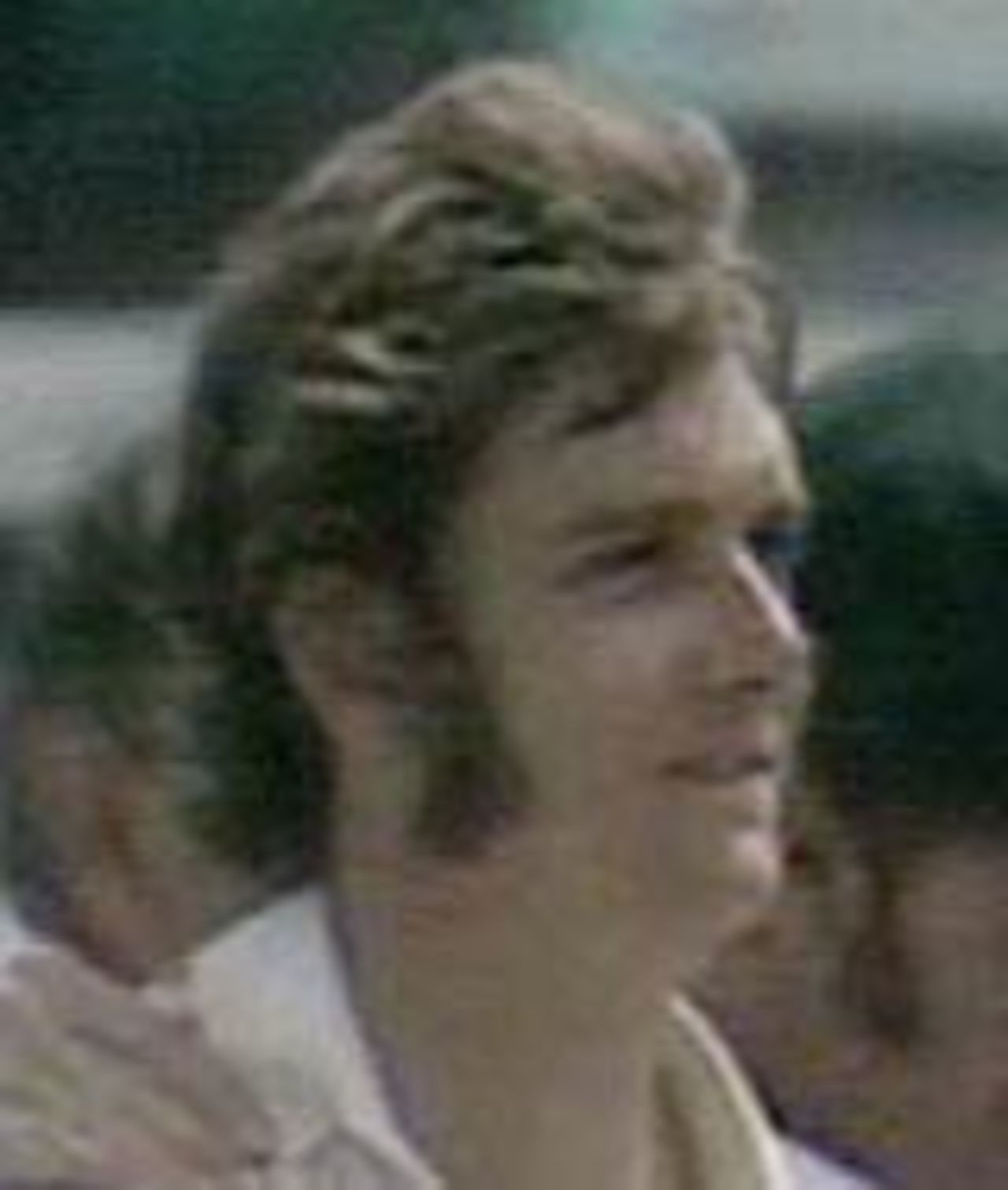 Bob Massie walks off after taking 16 wickets at Lord's, 1972