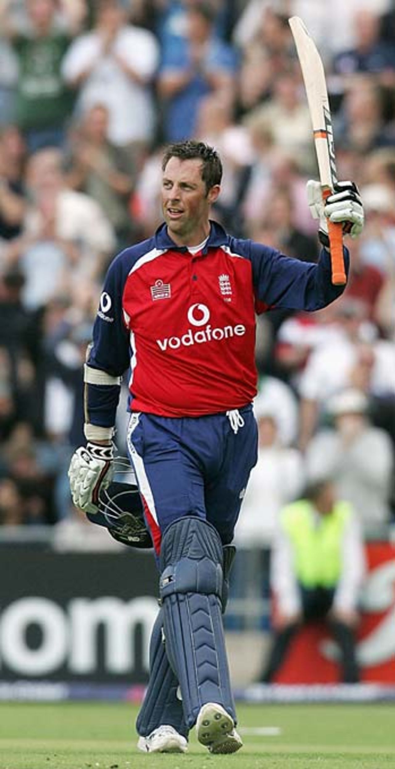 Marcus Trescothick reaches first hundred against Australia, England v Australia, Headingley,  July 7, 2005