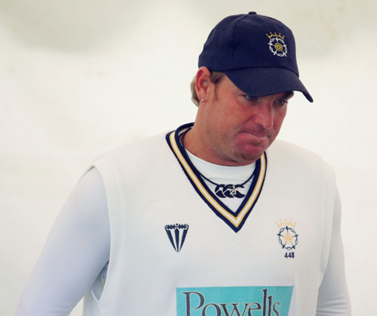 Shane Warne returns to Hampshire, Middlesex v Hampshire, Southgate, July 8, 2005