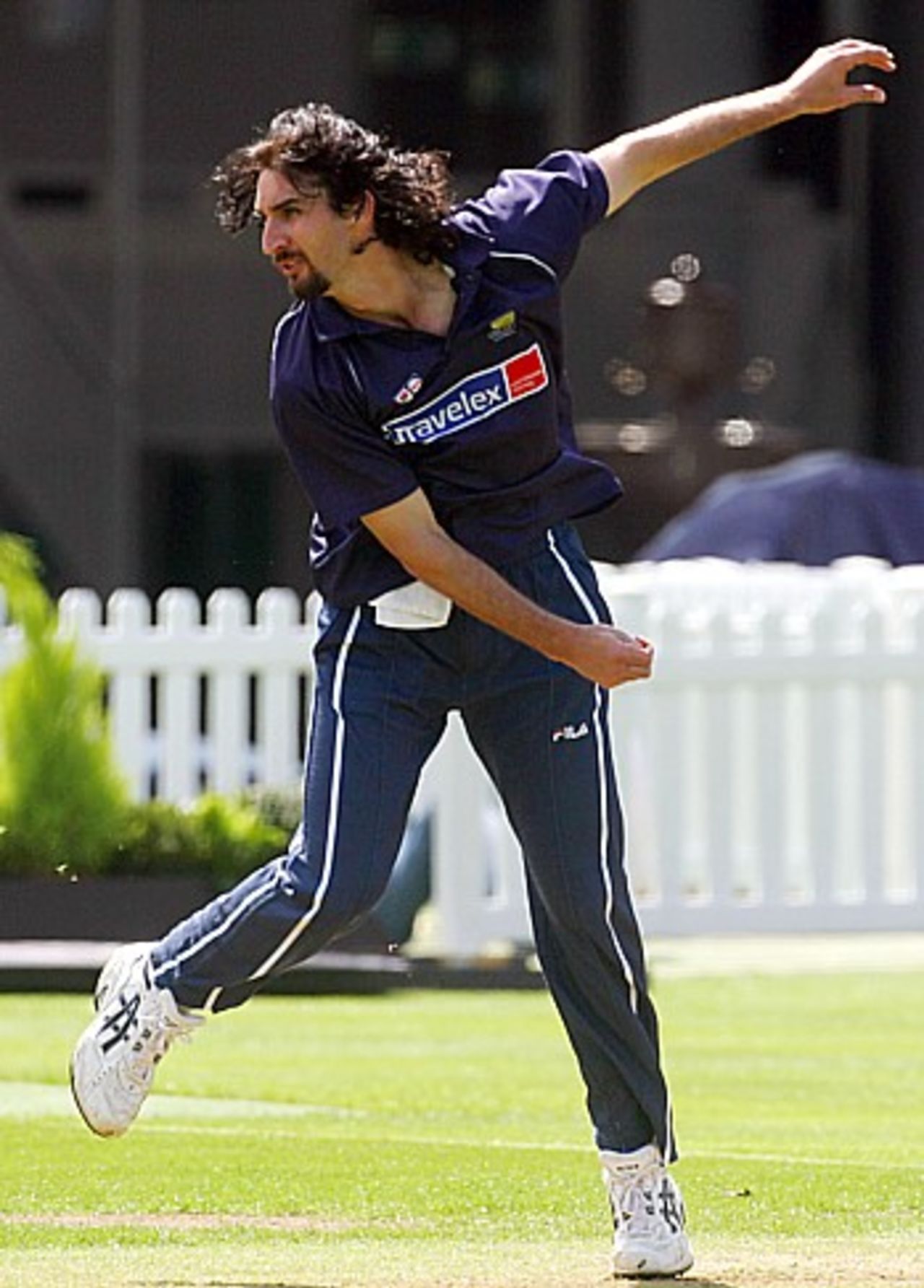 Jason Gillespie tries to find some rhythm on the eve of the NatWest Challenge game at Lord's