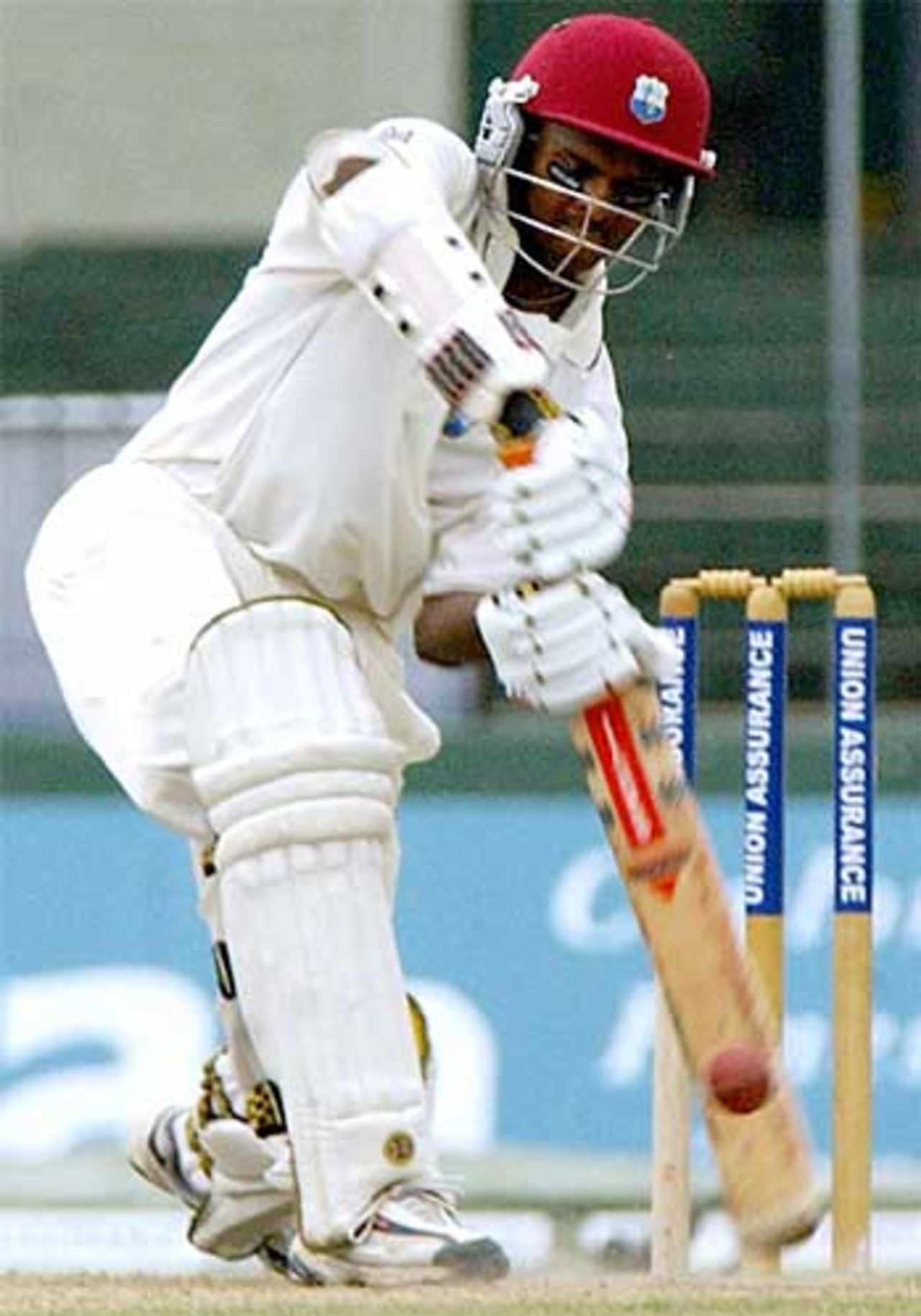 Shivnarine Chanderpaul's dour defence keeps West Indies afloat on the third day, Sri Lanka v West Indies, first Test, SSC, July 15, 2005