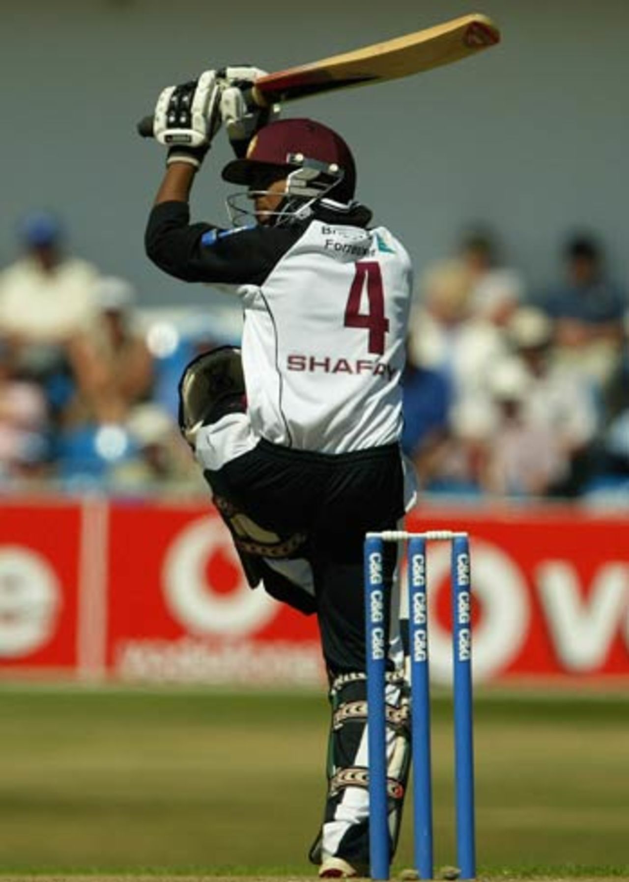 Bilal Shafayat hits out, Yorkshire v Northamptonshire, July 16, 2005