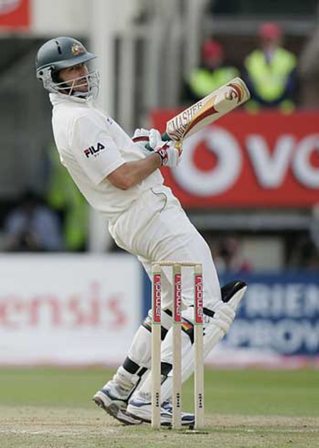 Michael Kasprowicz took Australia to the brink, but fell three runs short, England v Australia, 2nd Test, Edgbaston, August 7