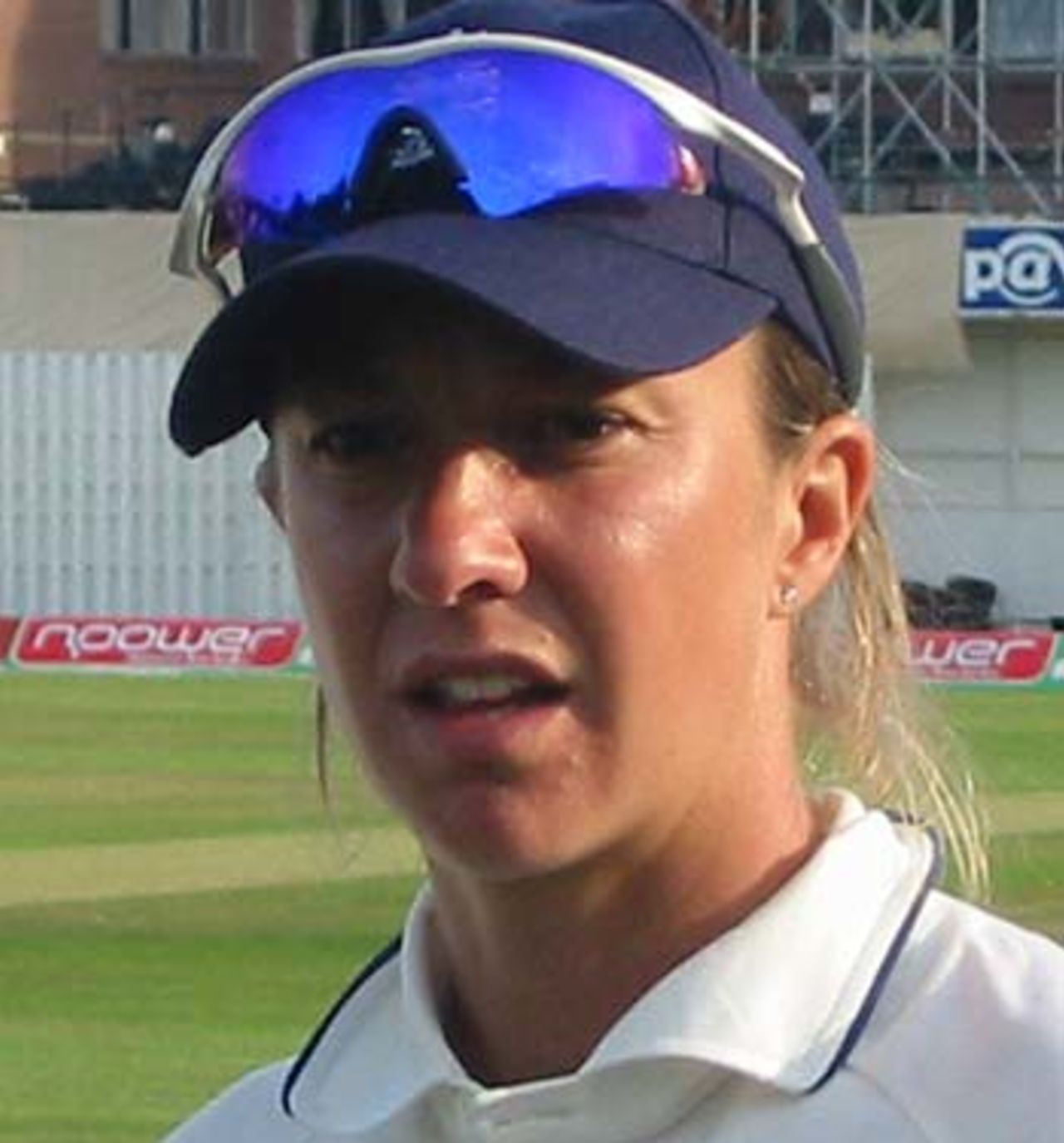 Clare Connor , England v Australia, 1st women's Test, Hove, August 9, 2005