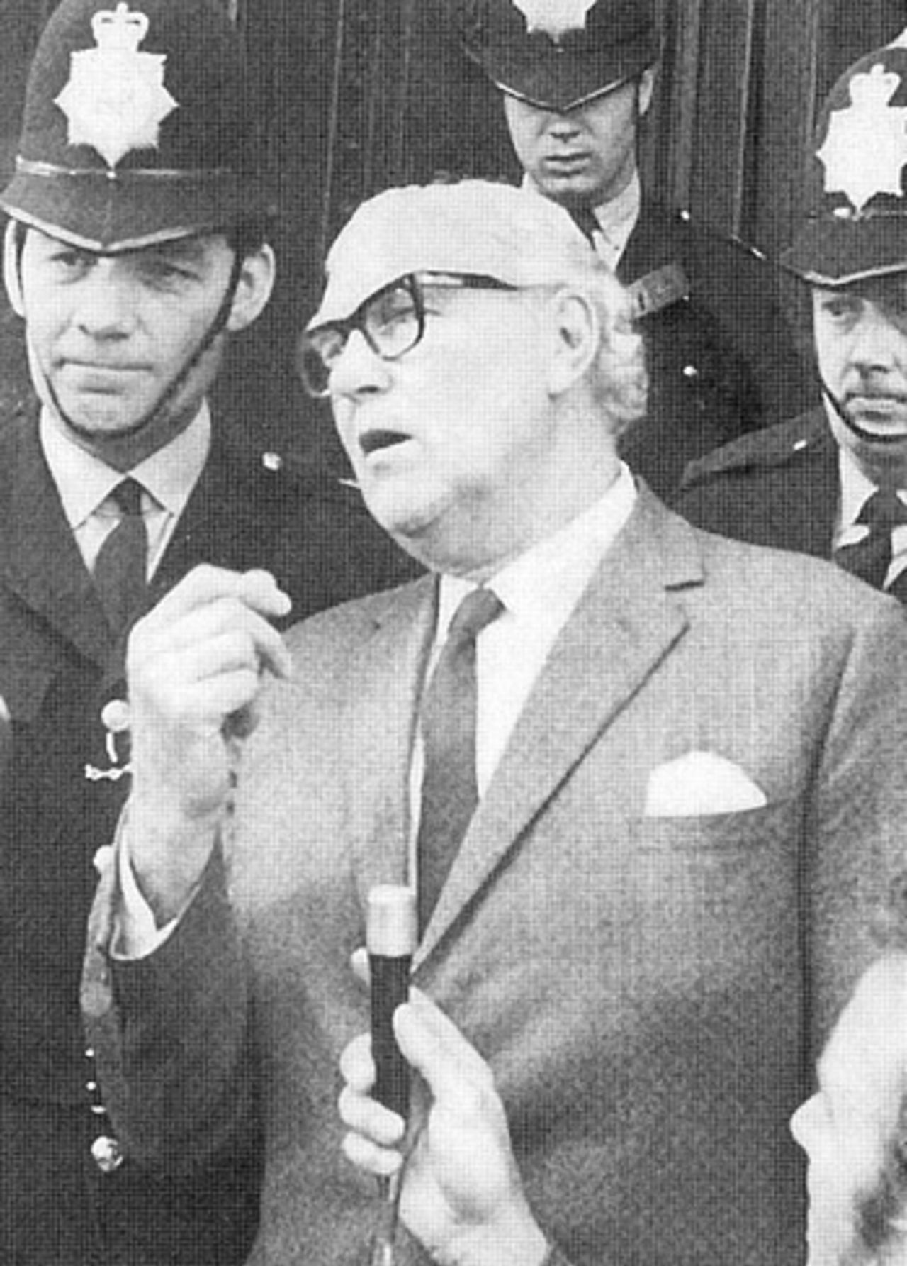 Maurice Allom, MCC secretary, after meeting James Callaghan, 1970