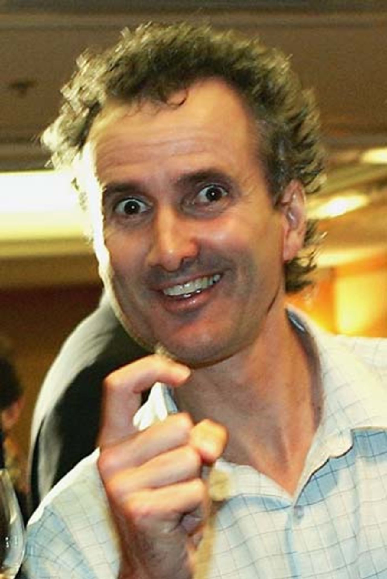 Billy Bowden ... this man is an international umpire, June 2005