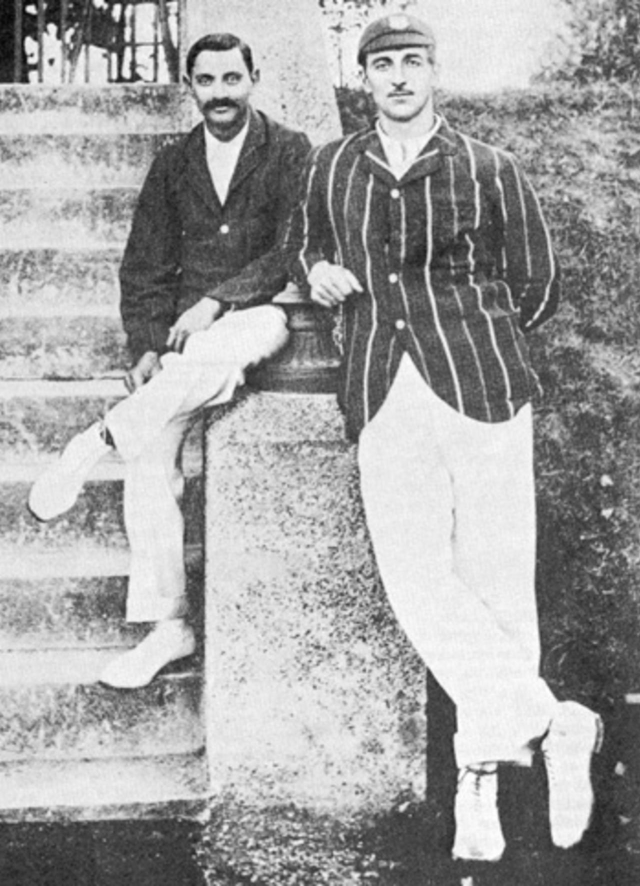 Ranjitsinhji and CB Fry in 1902
