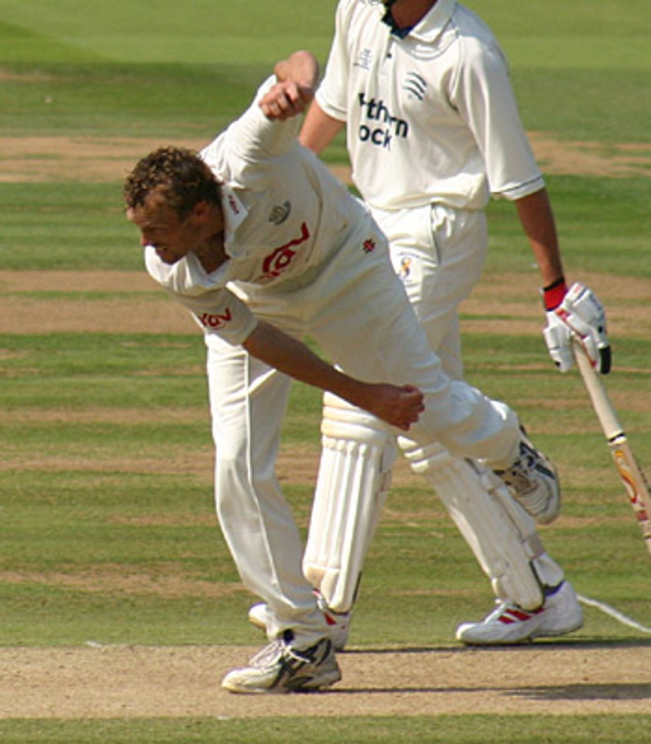 Robin Martin-Jenkins in full flow, Middlesex v Sussex, Lord's, August 17, 2005
