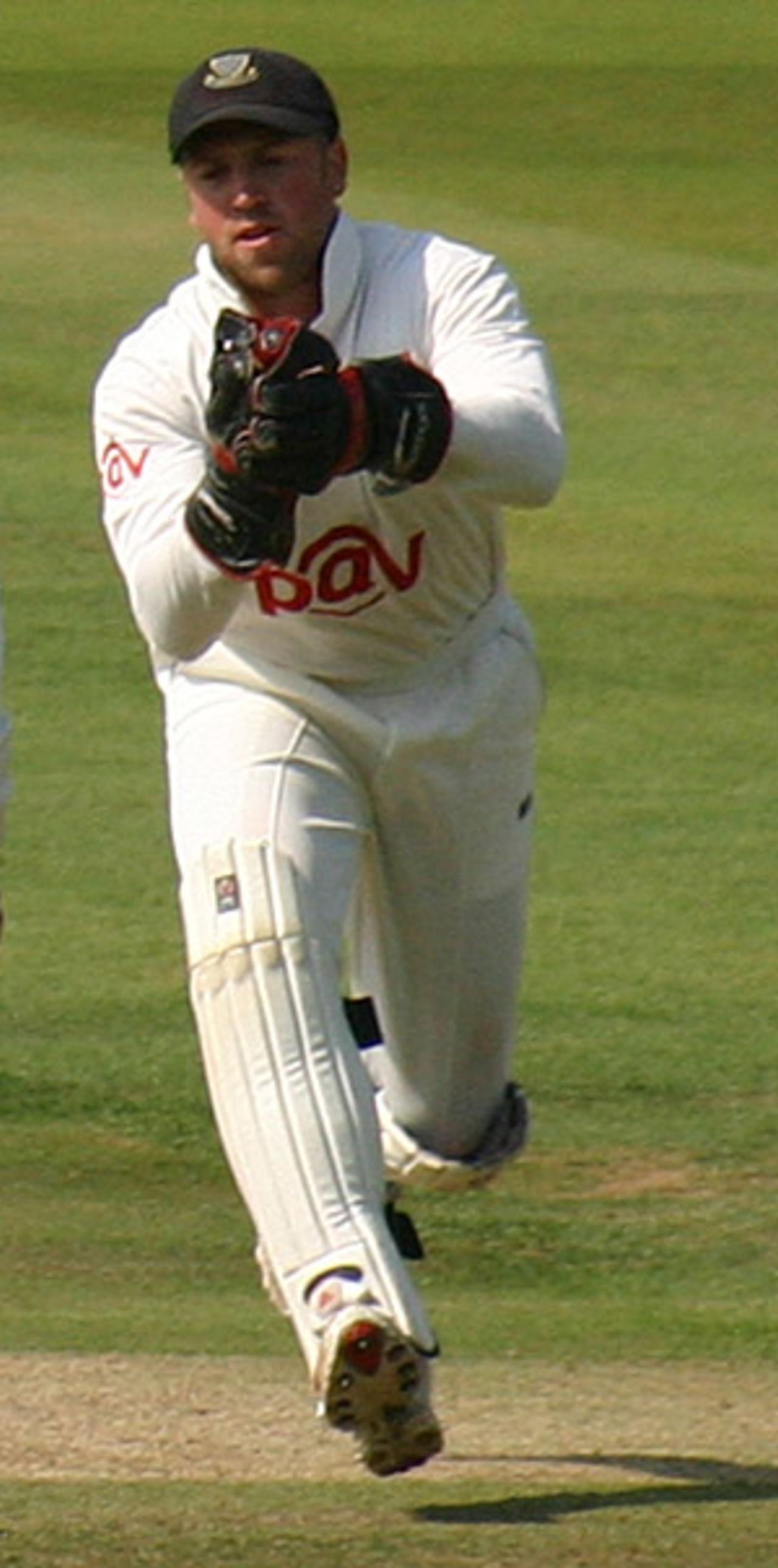 Matt Prior pounces, Middlesex v Sussex, Lord's, August 17, 2005
