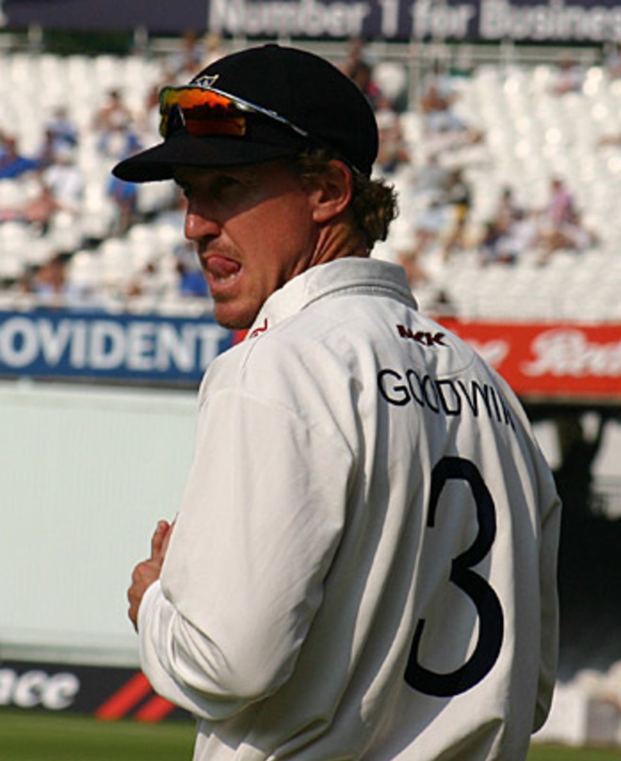Murray Goodwin in the field, Middlesex v Sussex, Lord's, August 17, 2005